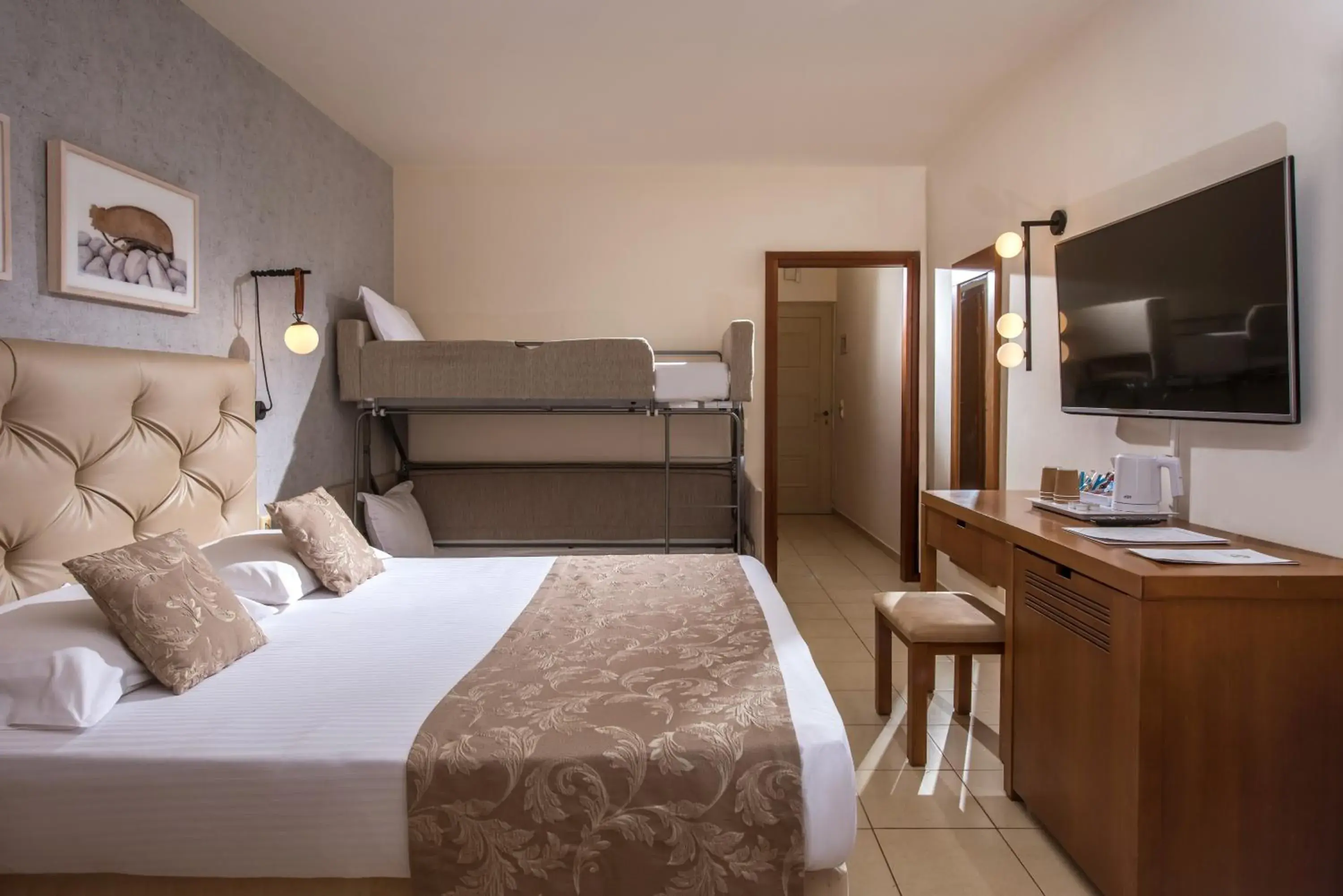 Bedroom, Bed in Bella Beach Hotel Bedroom, Bed in Bella Beach Hotel