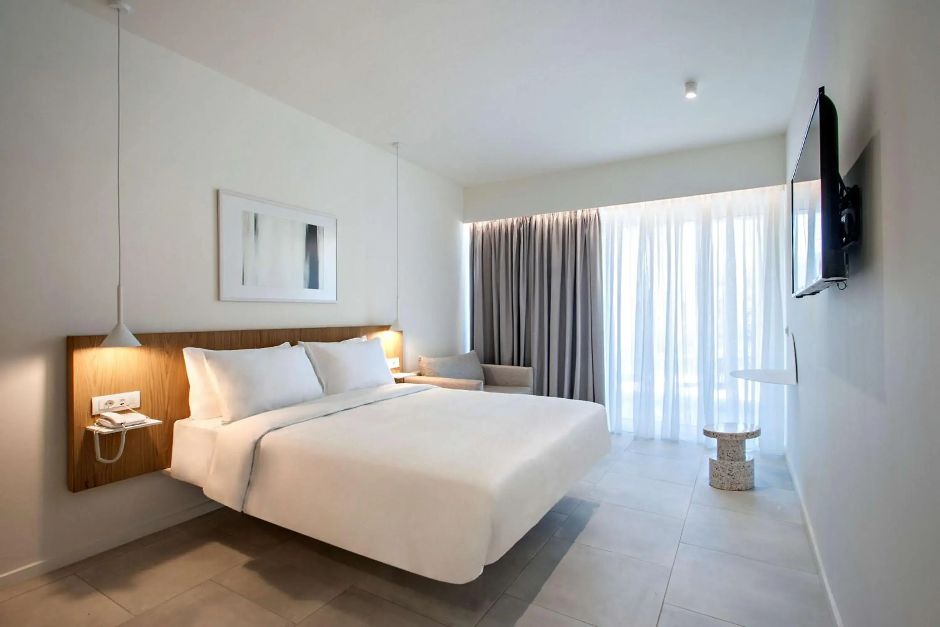 Bedroom, Bed in Radisson Resort Plaza Skiathos Bedroom, Bed in Radisson Resort Plaza Skiathos