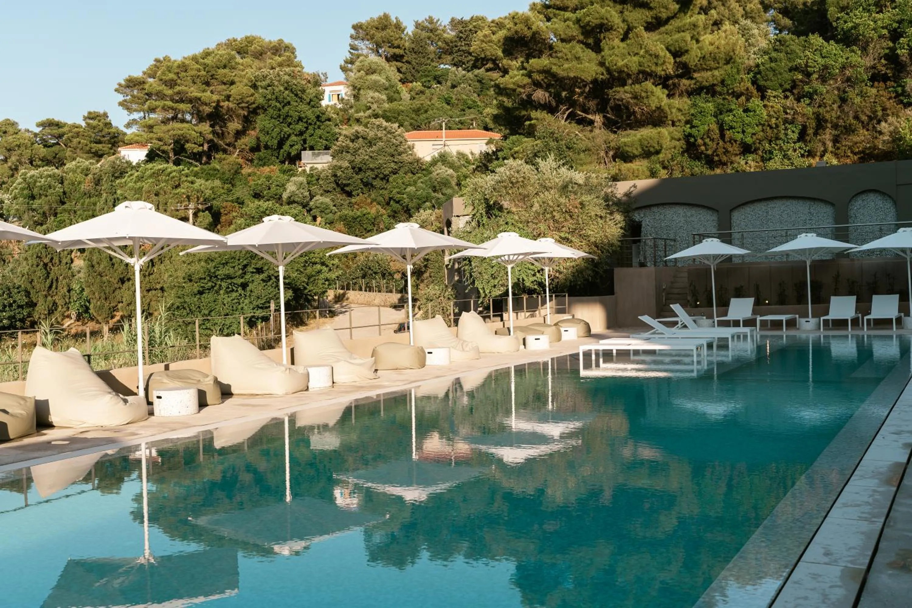 Swimming pool in Radisson Resort Plaza Skiathos