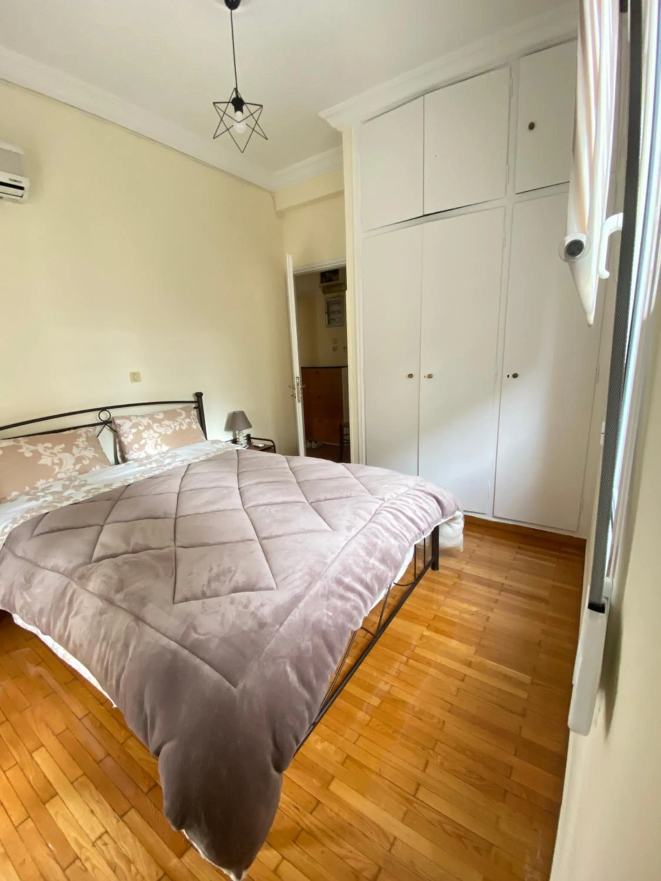 Bed in Elegant Apartment
