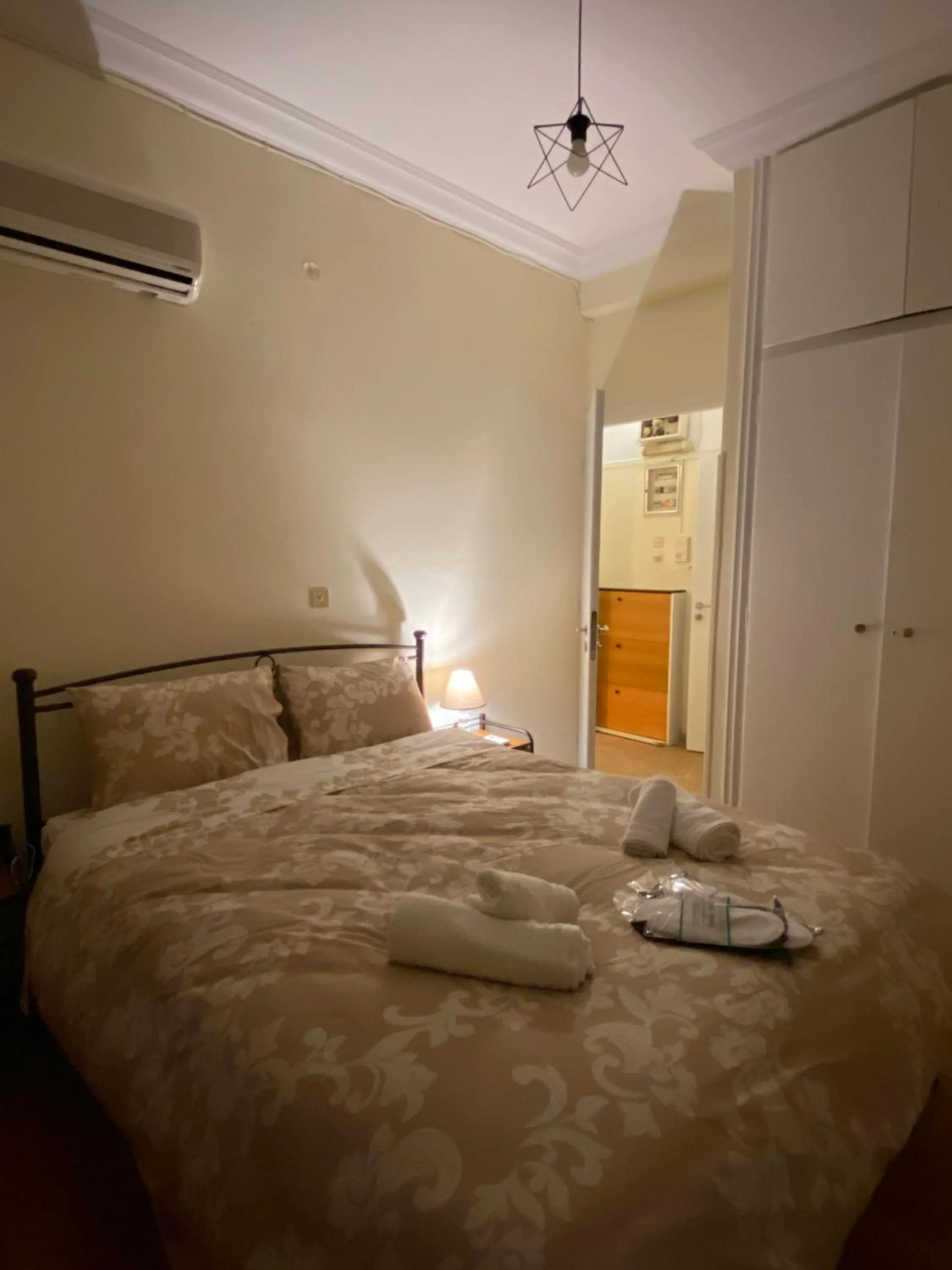 Bed in Elegant Apartment