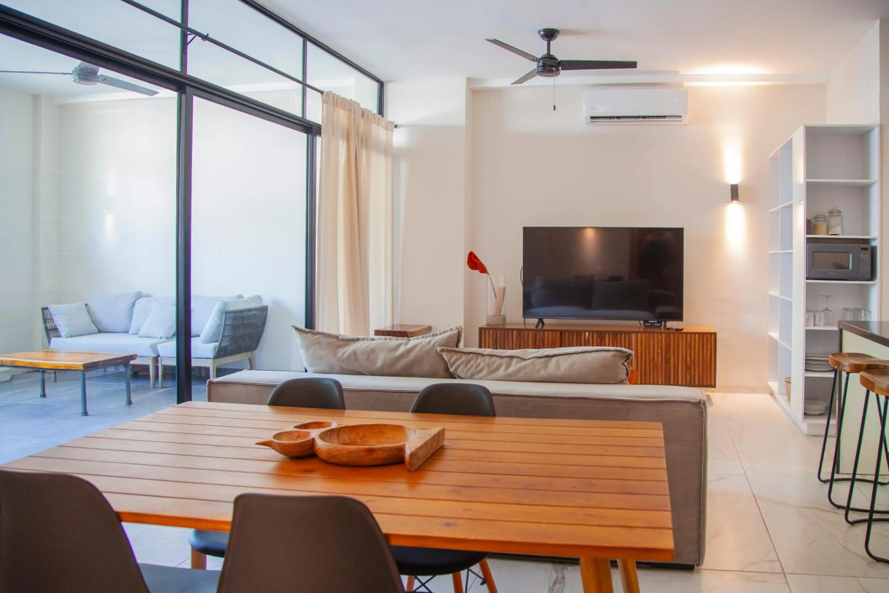 Living room in HOTEL BIULÚ