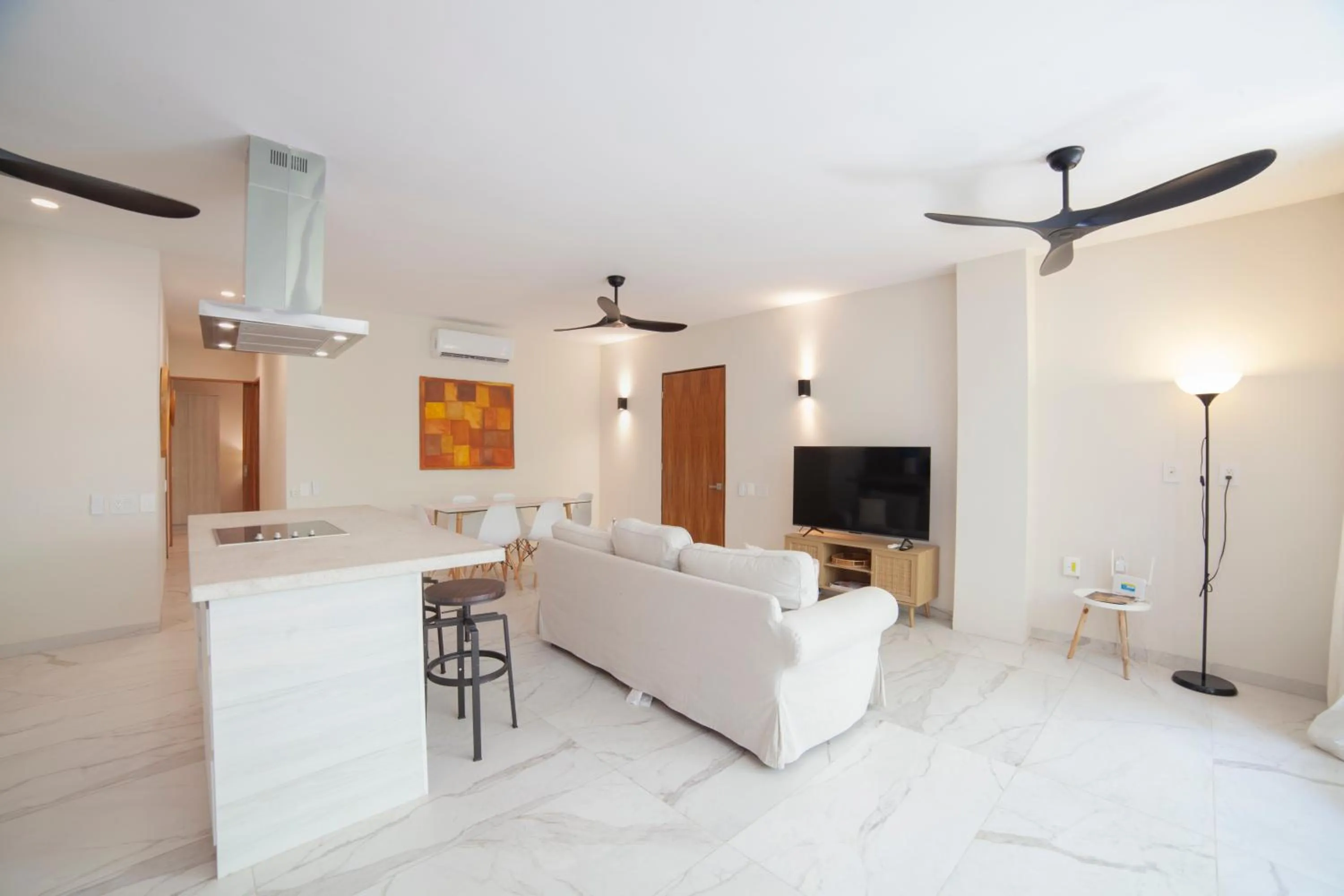 Living room in HOTEL BIULÚ