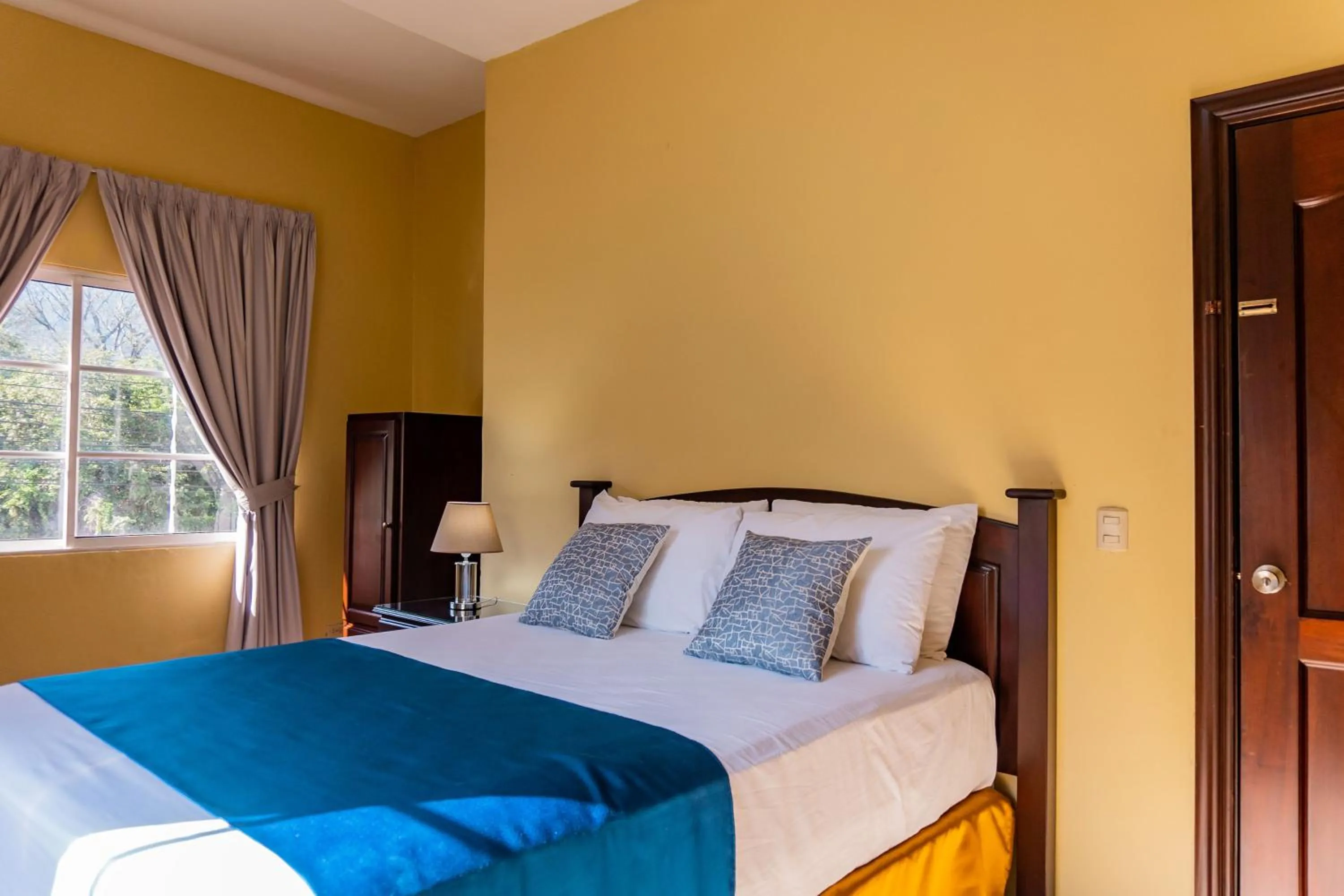 Bed in Art Hotel Boutique