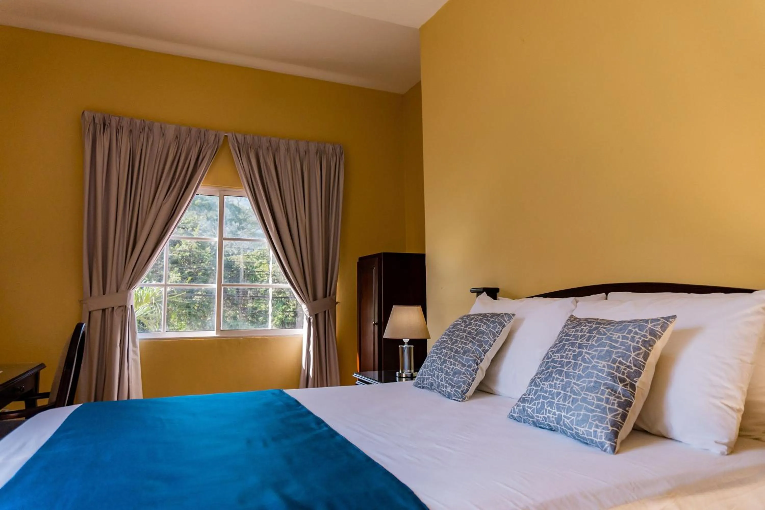 Bed in Art Hotel Boutique