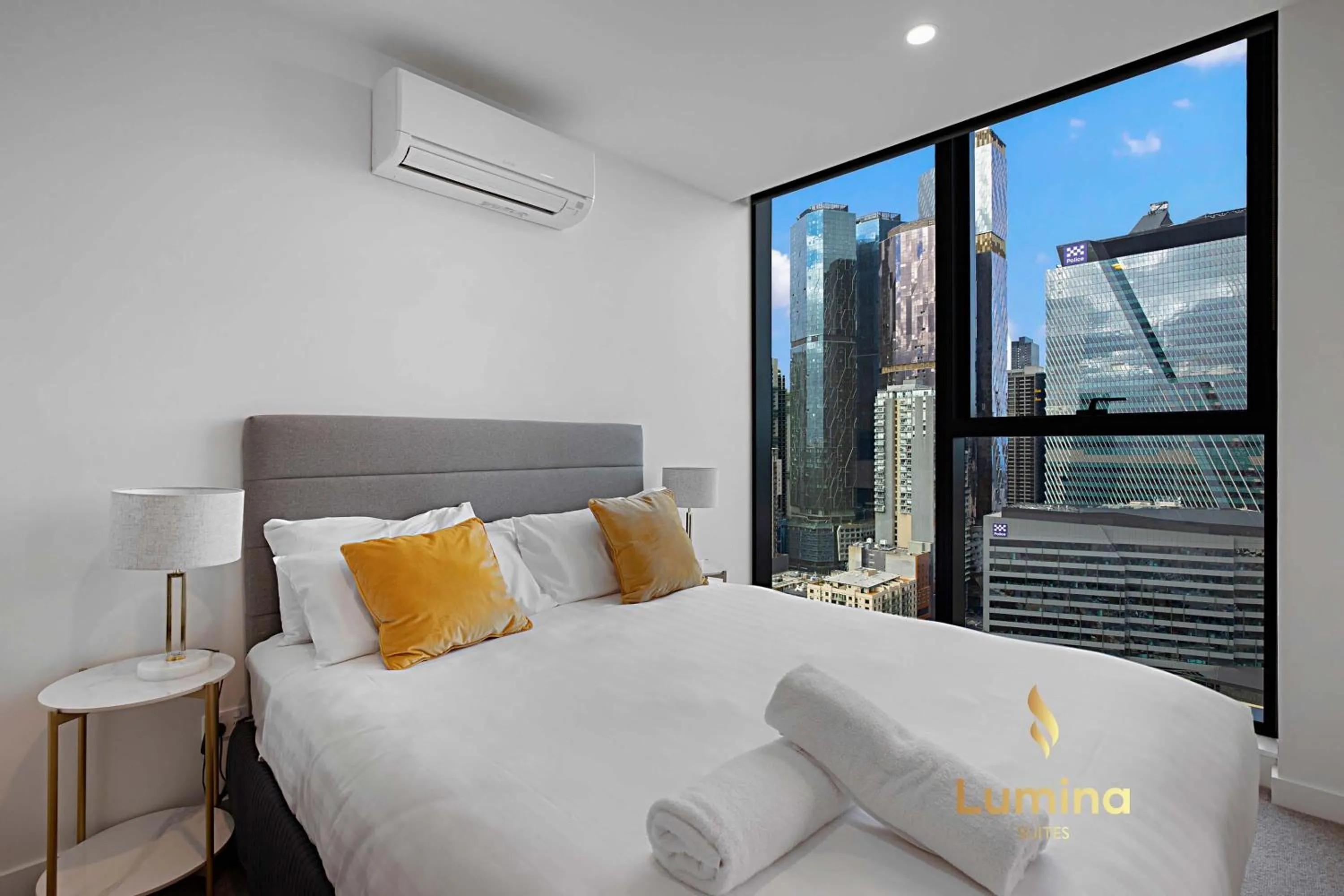 Bedroom, Bed in Lumina Suites