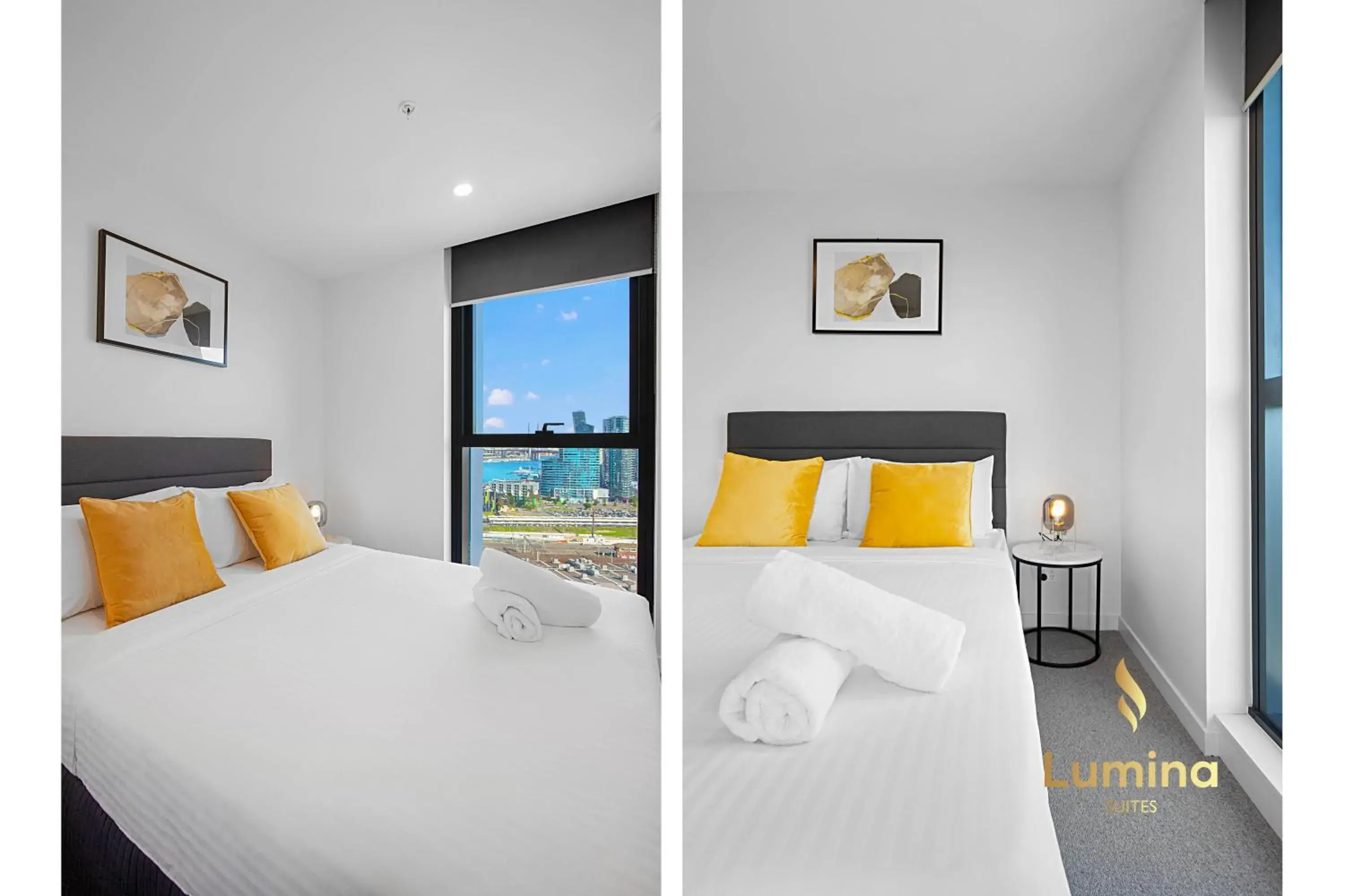 Bedroom, Bed in Lumina Suites Bedroom, Bed in Lumina Suites