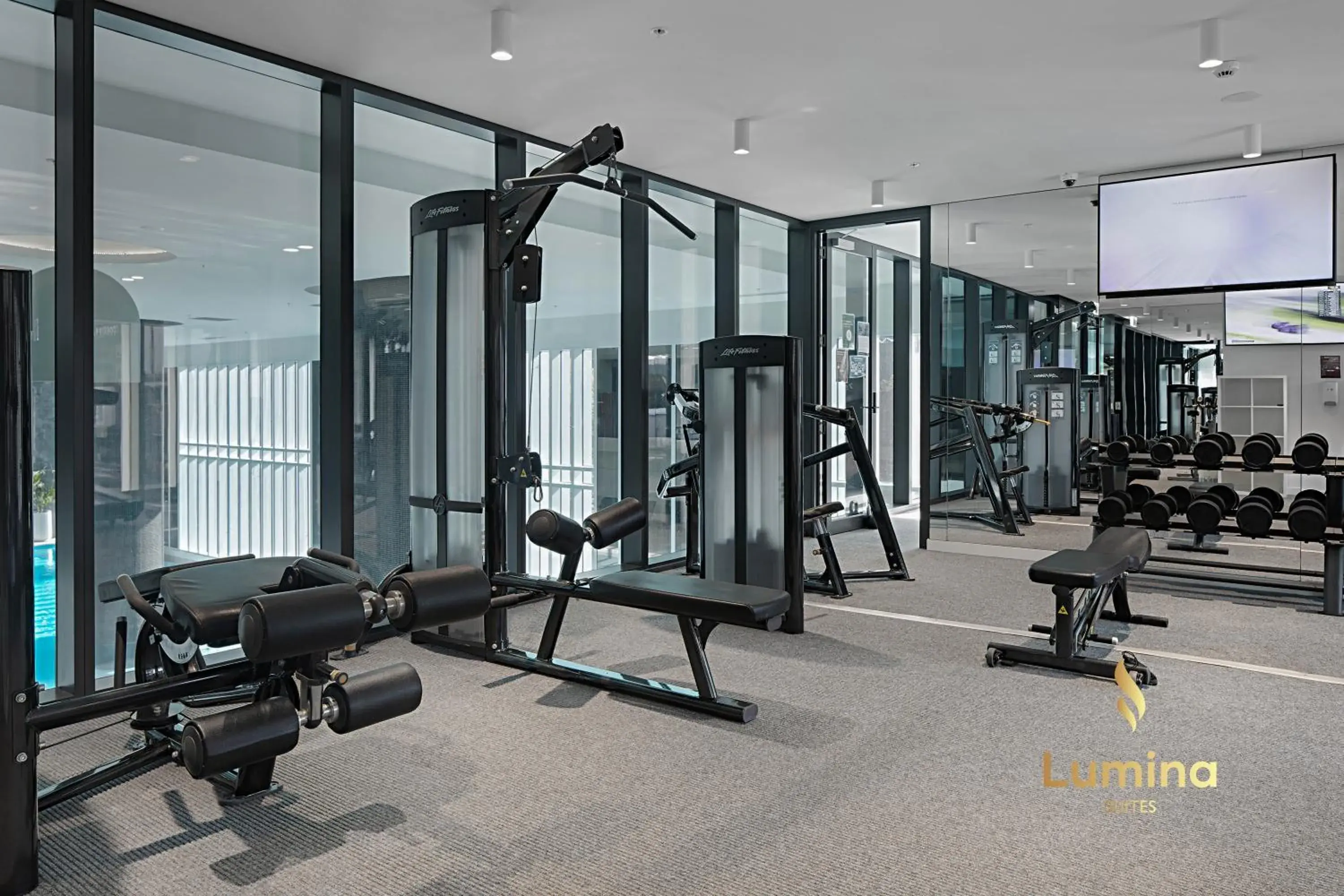 Fitness centre/facilities in Lumina Suites Fitness centre/facilities in Lumina Suites