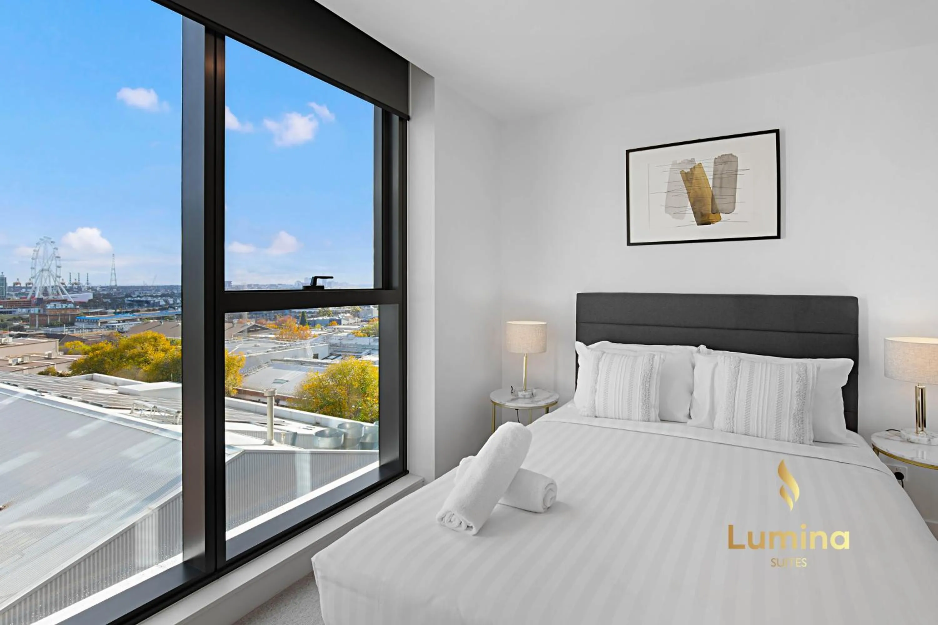 Bedroom, Bed in Lumina Suites