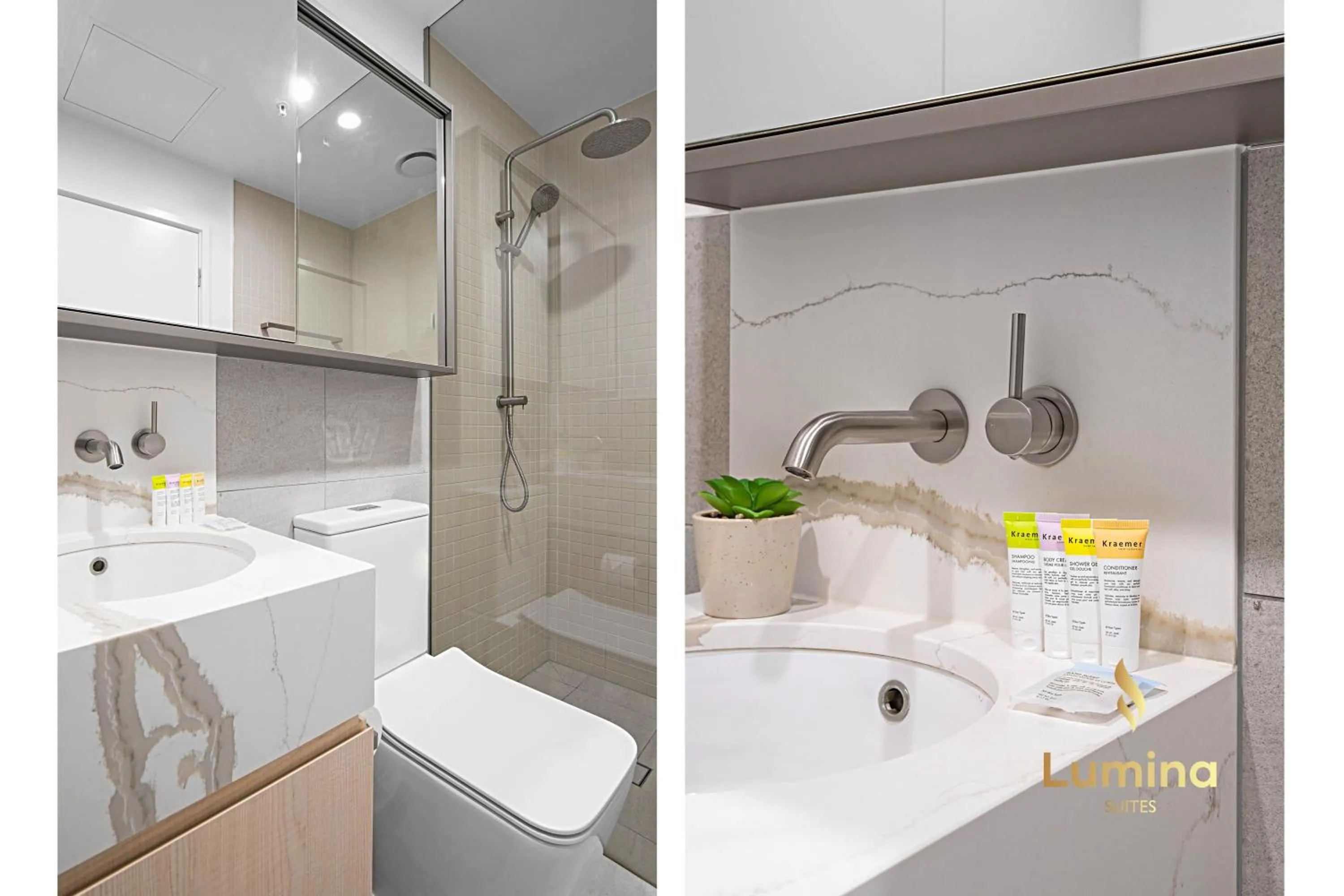 Bathroom in Lumina Suites