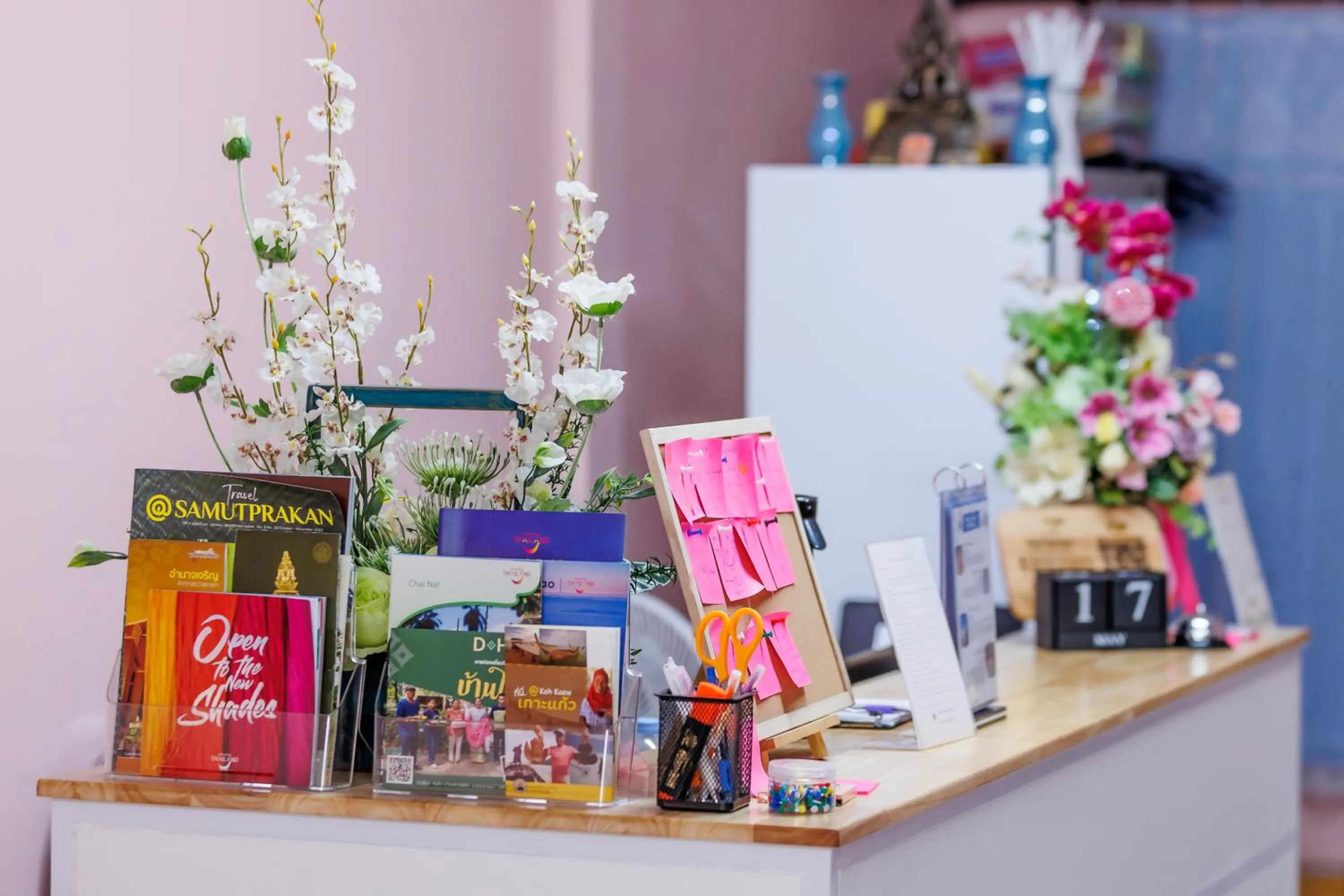 Lobby or reception in Baan Mee Suk Ayutthaya