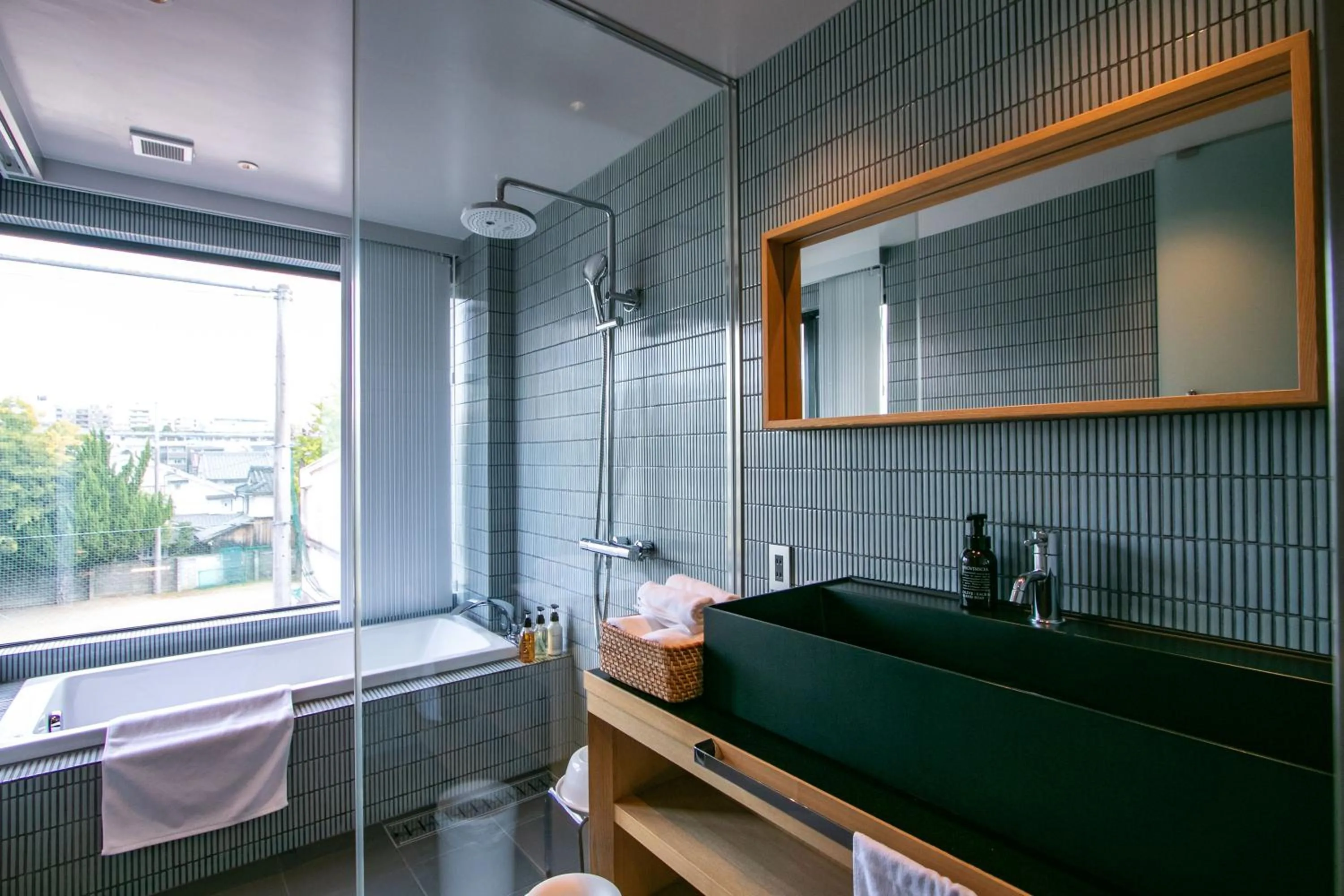 Bathroom in THE MACHIYA SHINSEN-EN