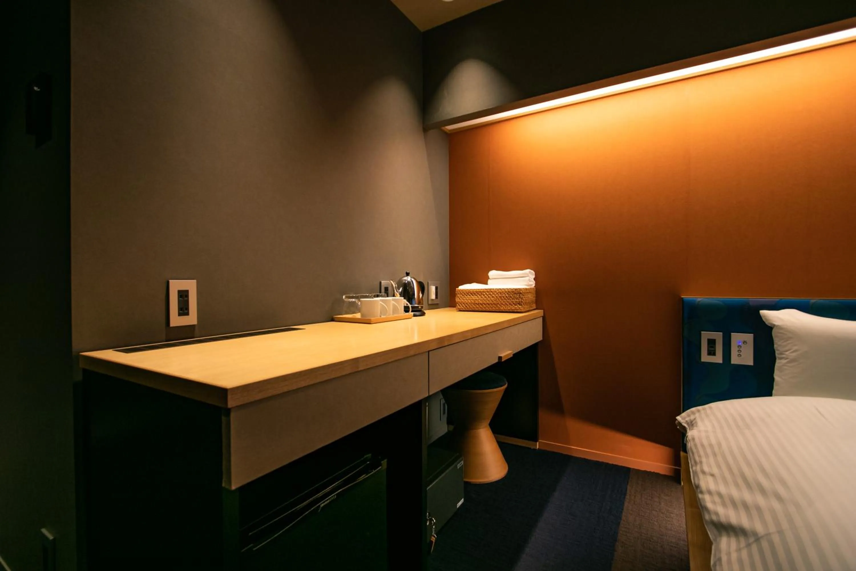 Bed in THE MACHIYA SHINSEN-EN