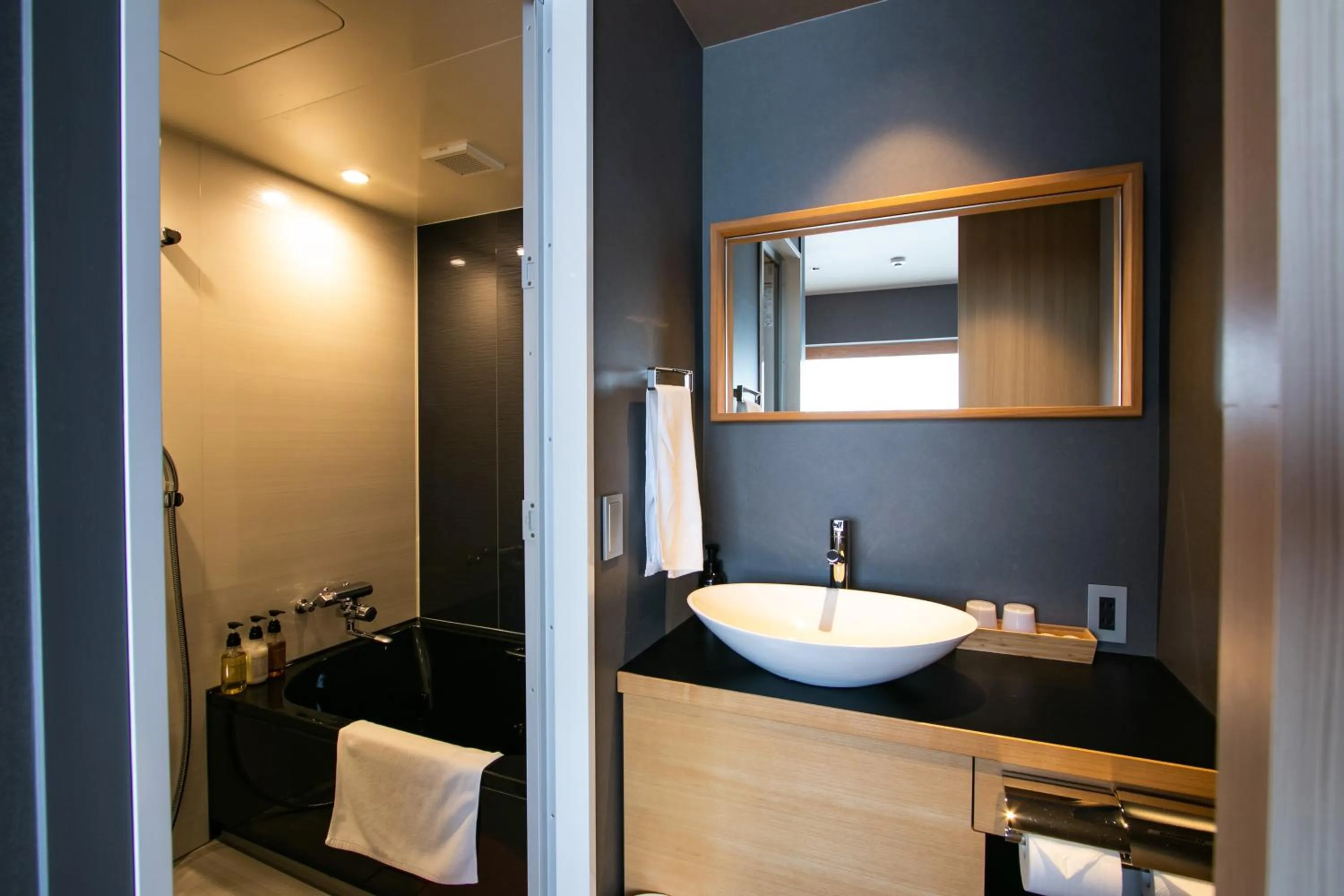 Bathroom in THE MACHIYA SHINSEN-EN