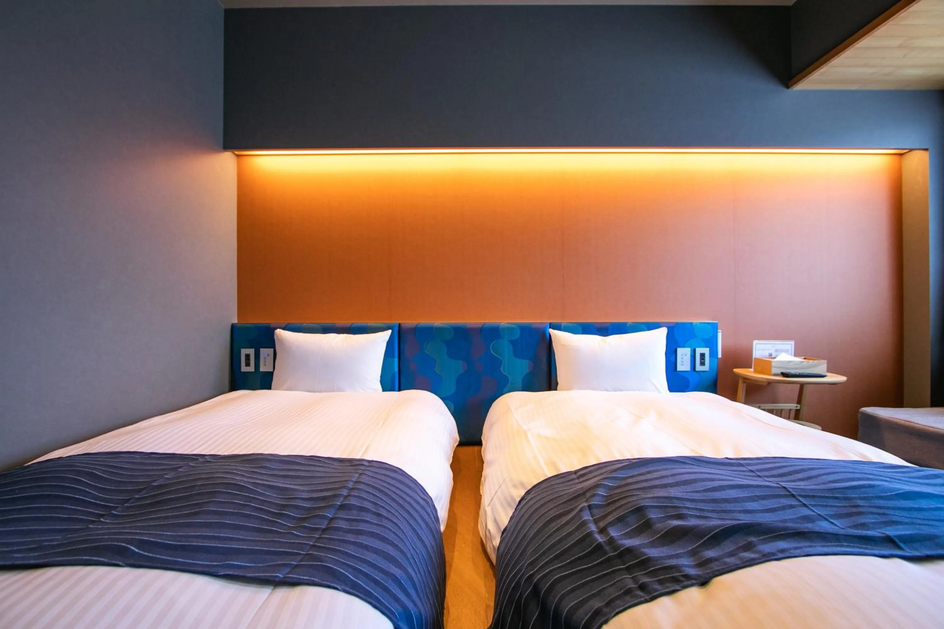 Bed in THE MACHIYA SHINSEN-EN