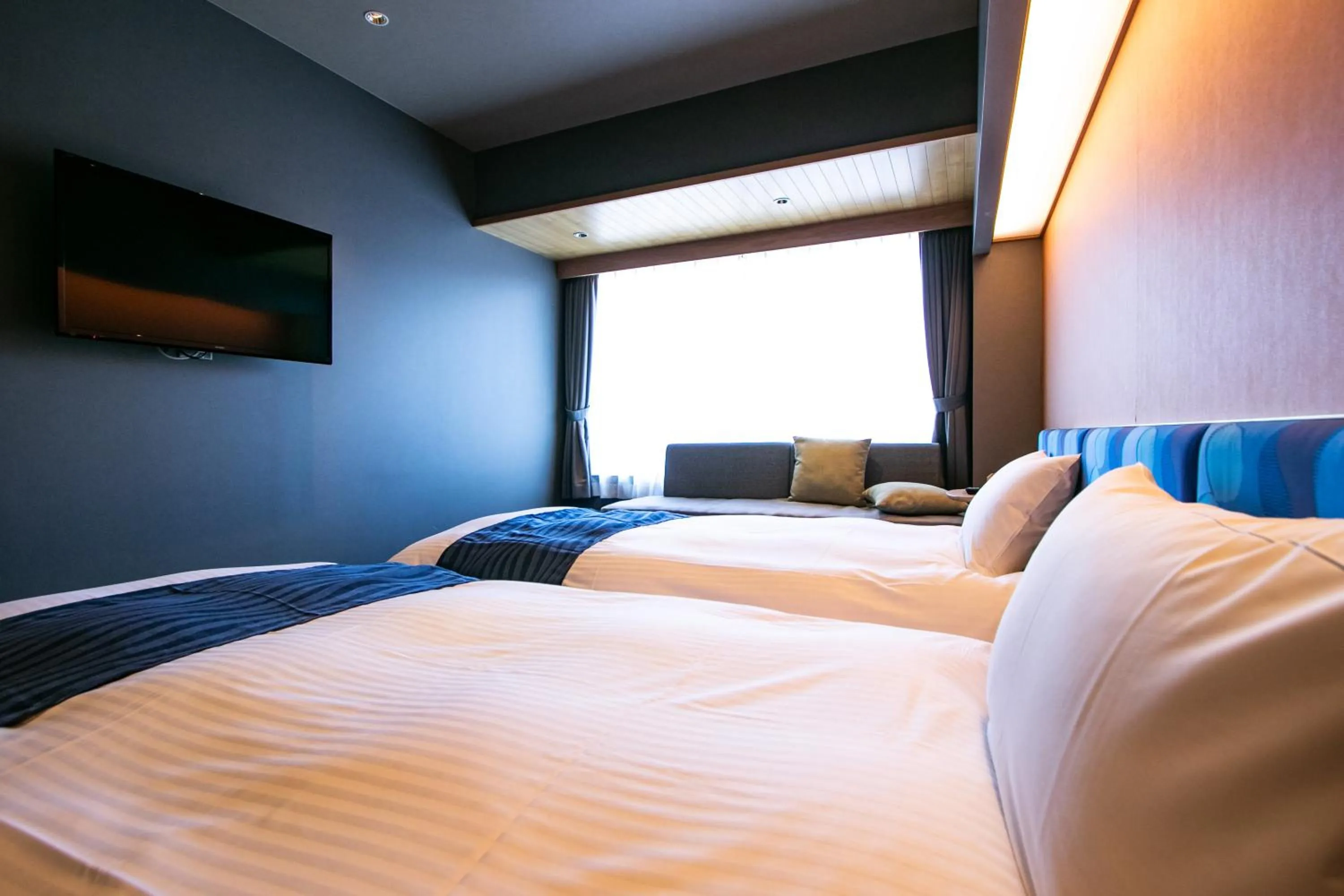 Bed in THE MACHIYA SHINSEN-EN