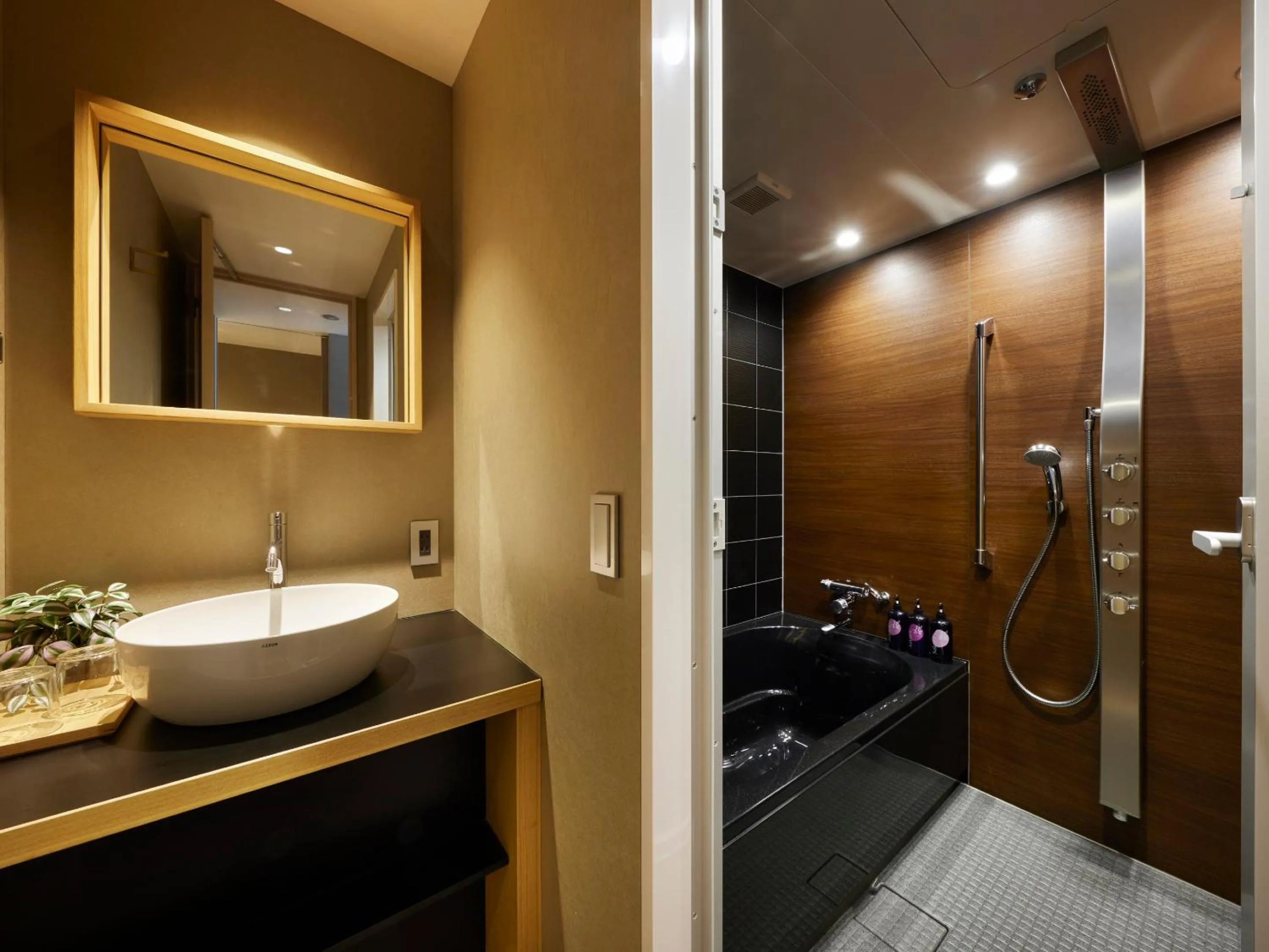 Shower in Minn Nijo-jo