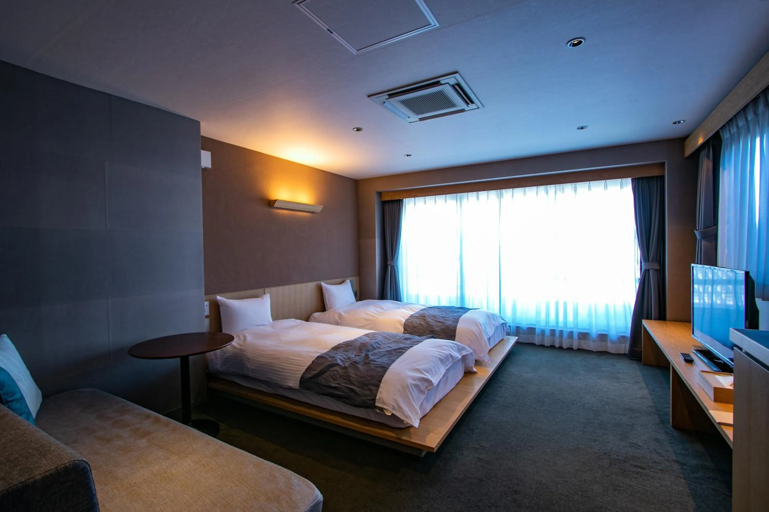 Bed in THE MACHIYA SHINSEN-EN