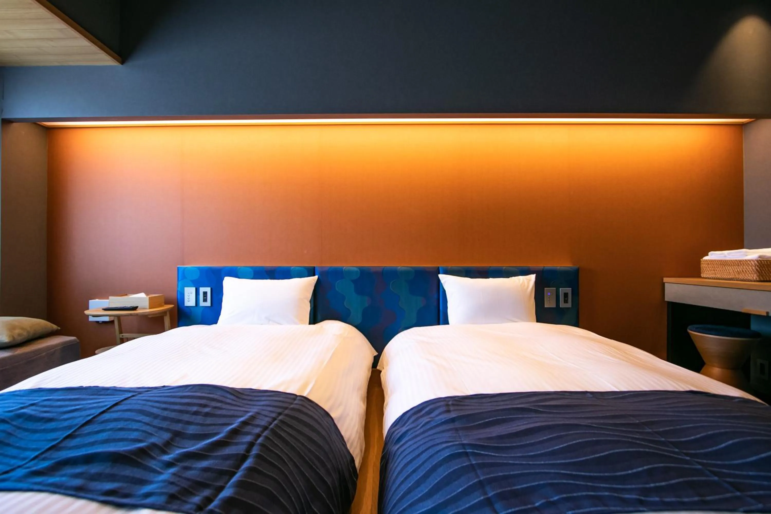 Bed in THE MACHIYA SHINSEN-EN