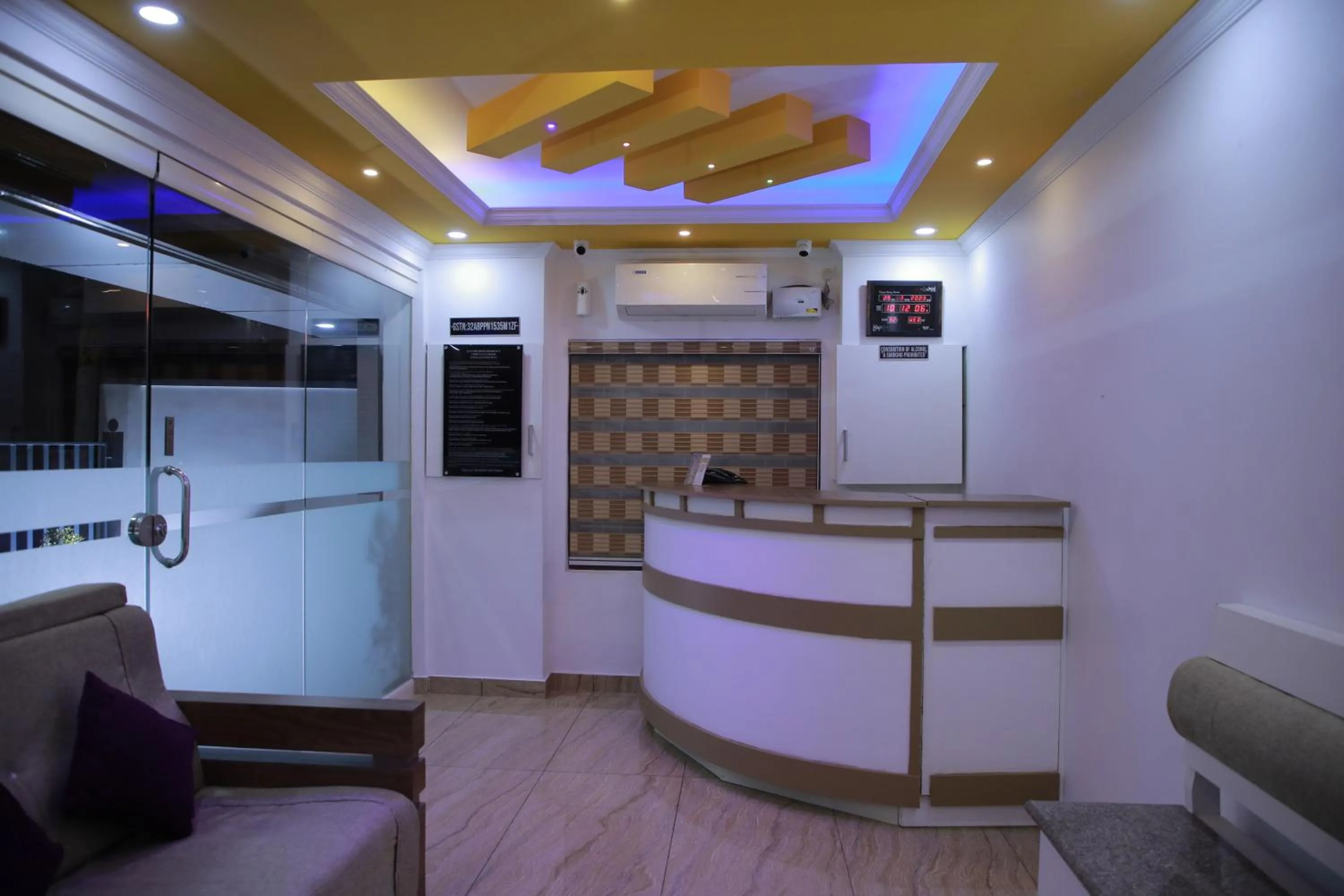 Lobby or reception in Kausthubhom Residency