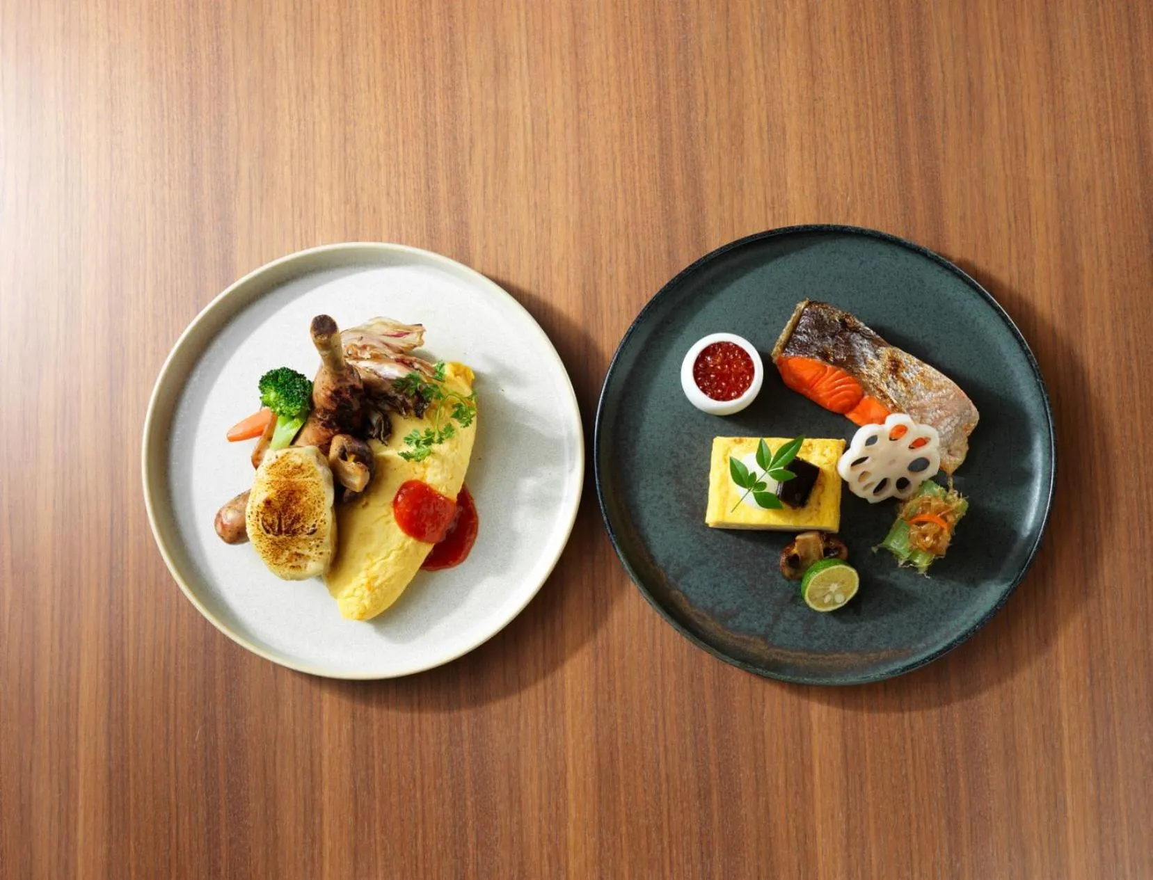 Breakfast in Lake Toya Tsuruga Resort HIKARINOUTA