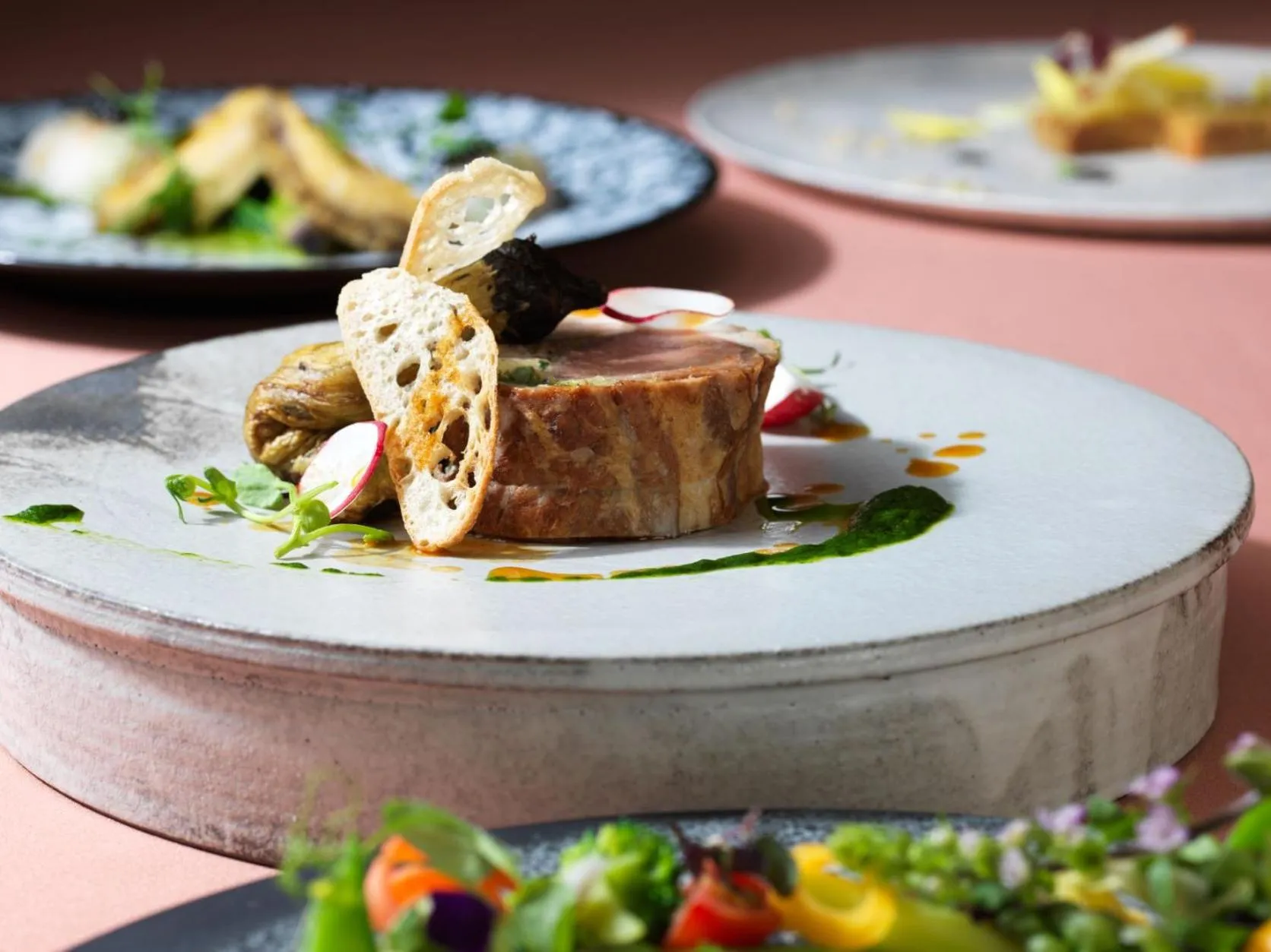 Food in Lake Toya Tsuruga Resort HIKARINOUTA