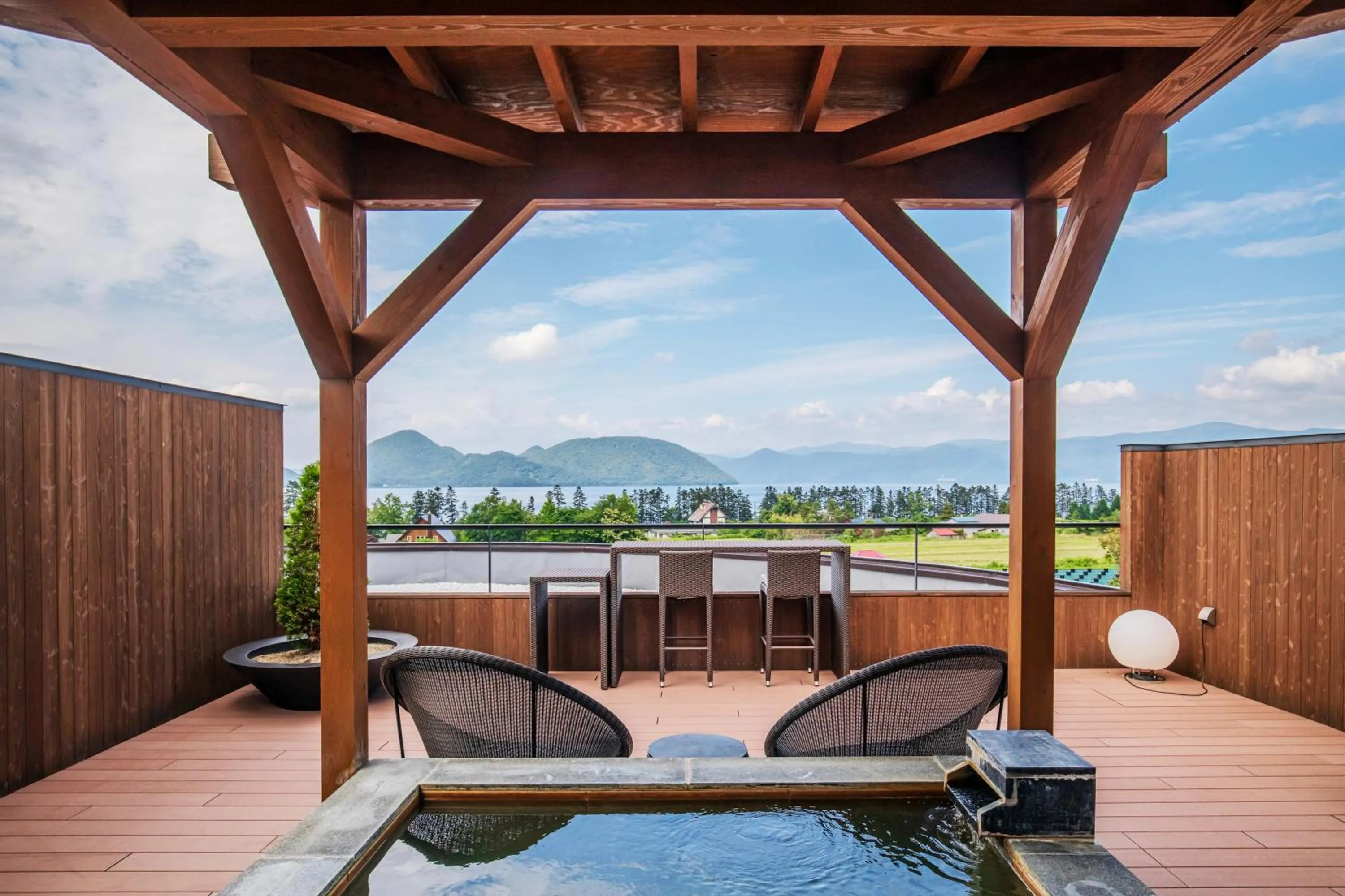 Bathroom in Lake Toya Tsuruga Resort HIKARINOUTA