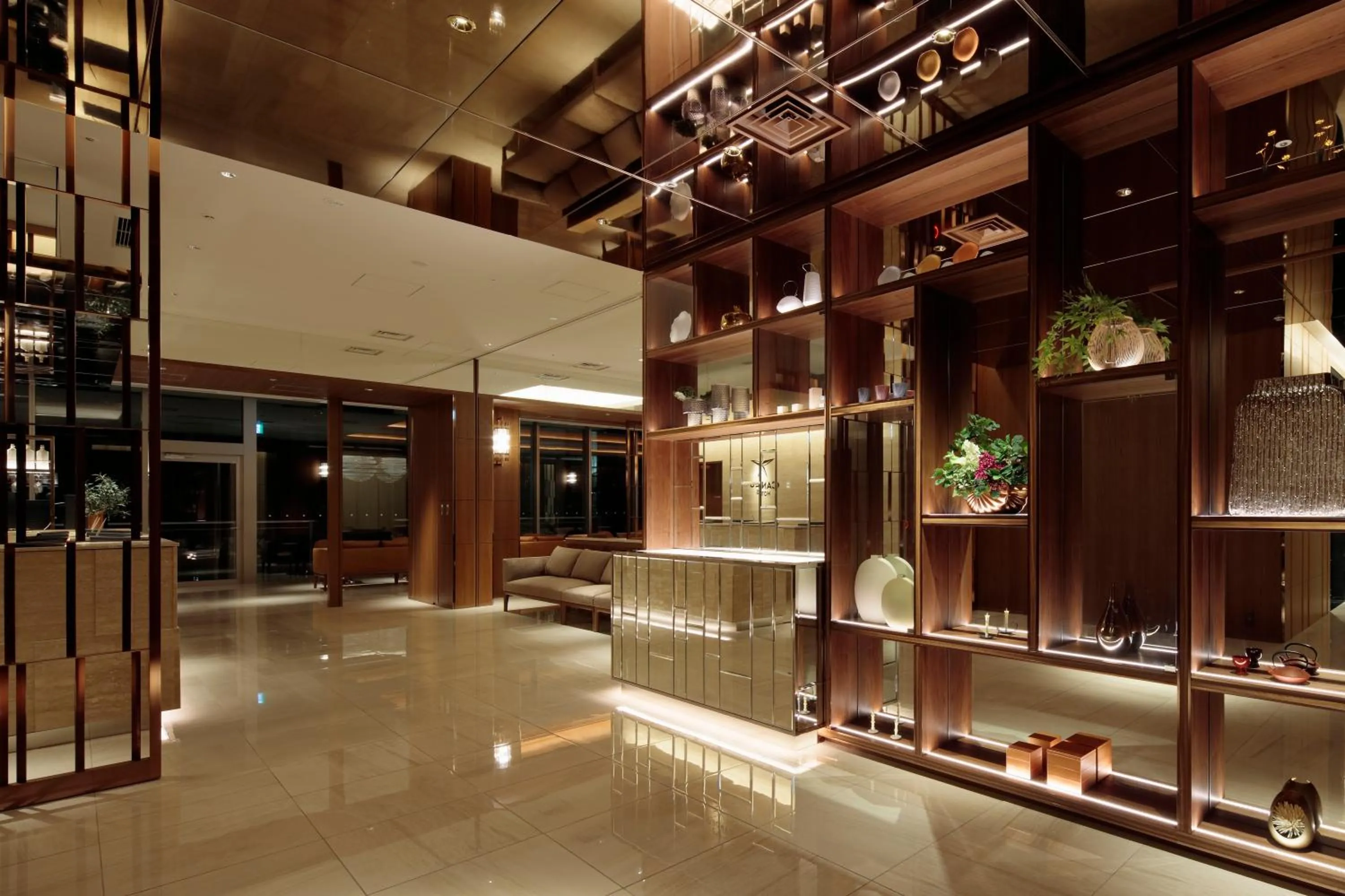 Lobby or reception in Candeo Hotels Osaka Shinsaibashi