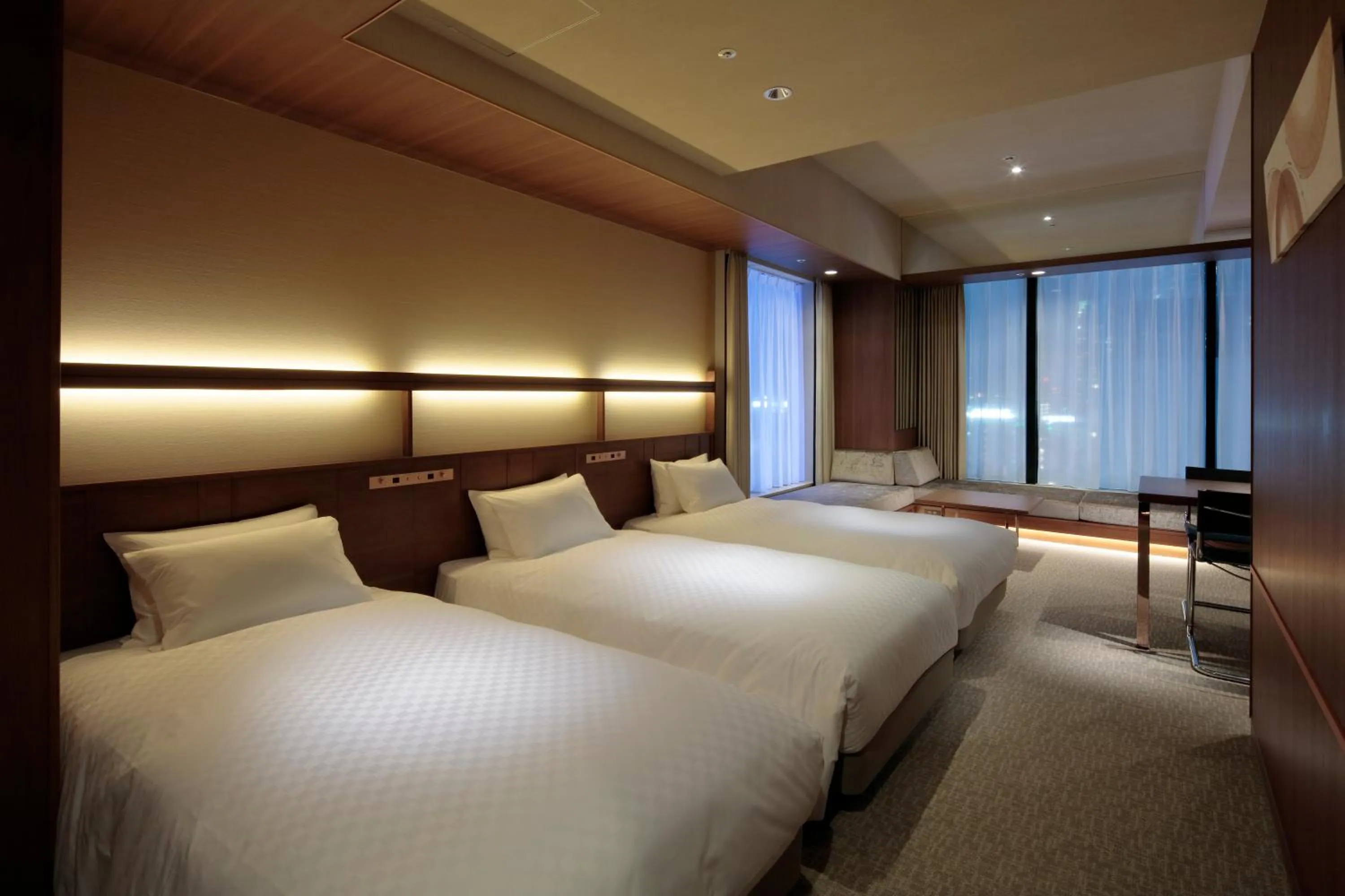 Photo of the whole room, Bed in Candeo Hotels Osaka Shinsaibashi