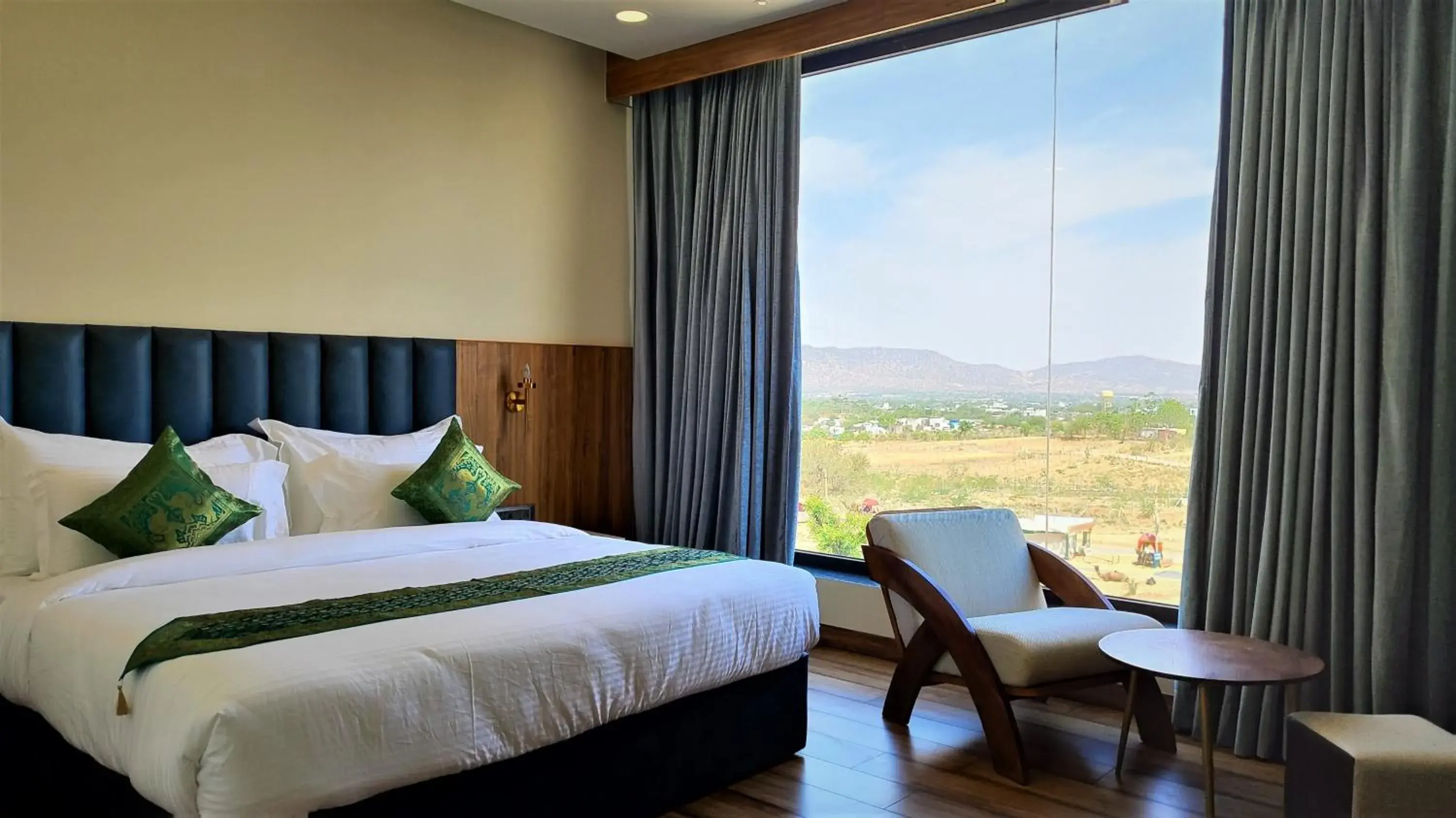 View (from property/room), Bed in Sterling Pushkar View (from property/room), Bed in Sterling Pushkar