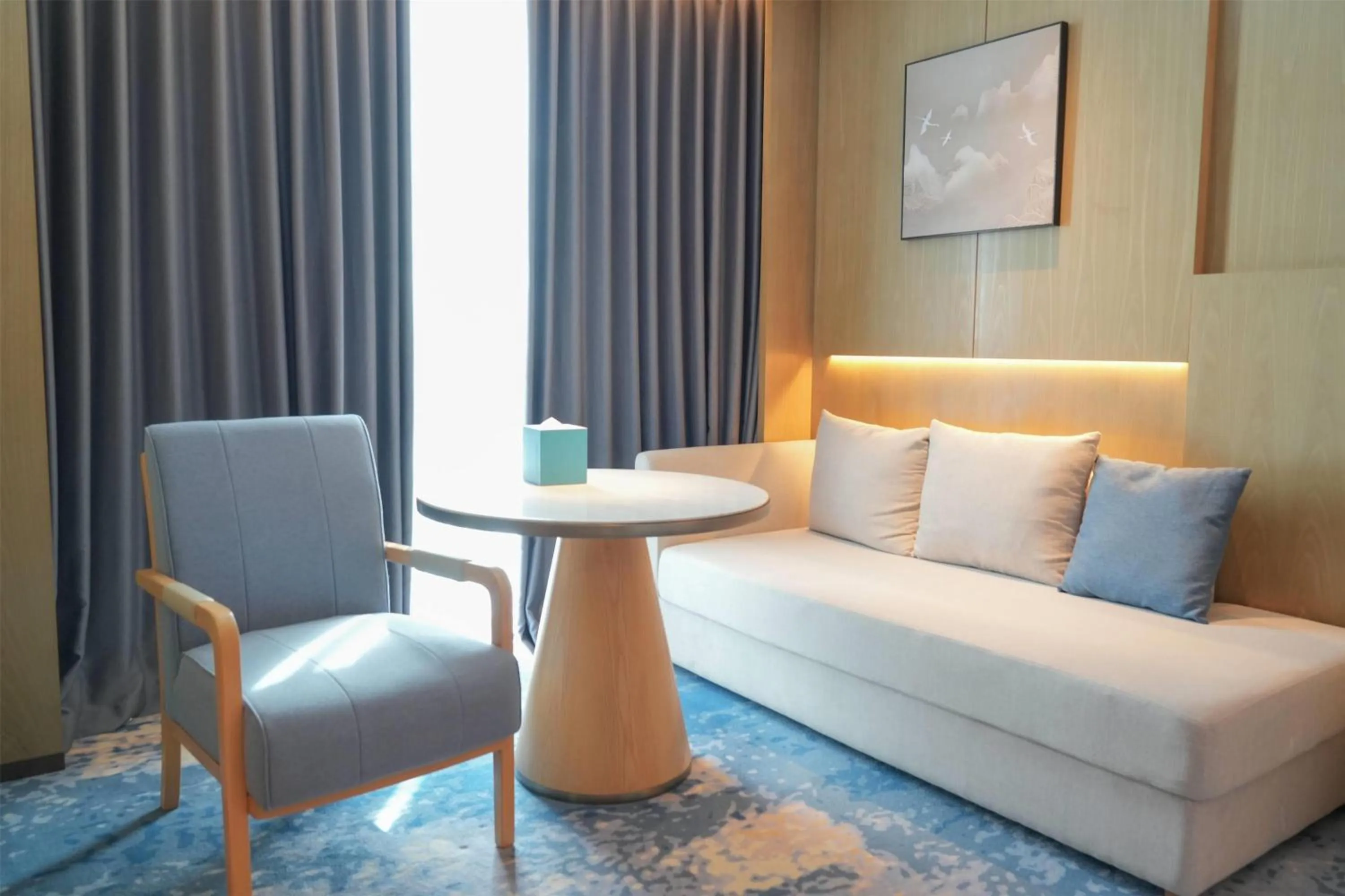 Photo of the whole room in Wyndham Hotel Guangzhou Huangbian Metro Branch - Free shuttle bus to Canton Fair