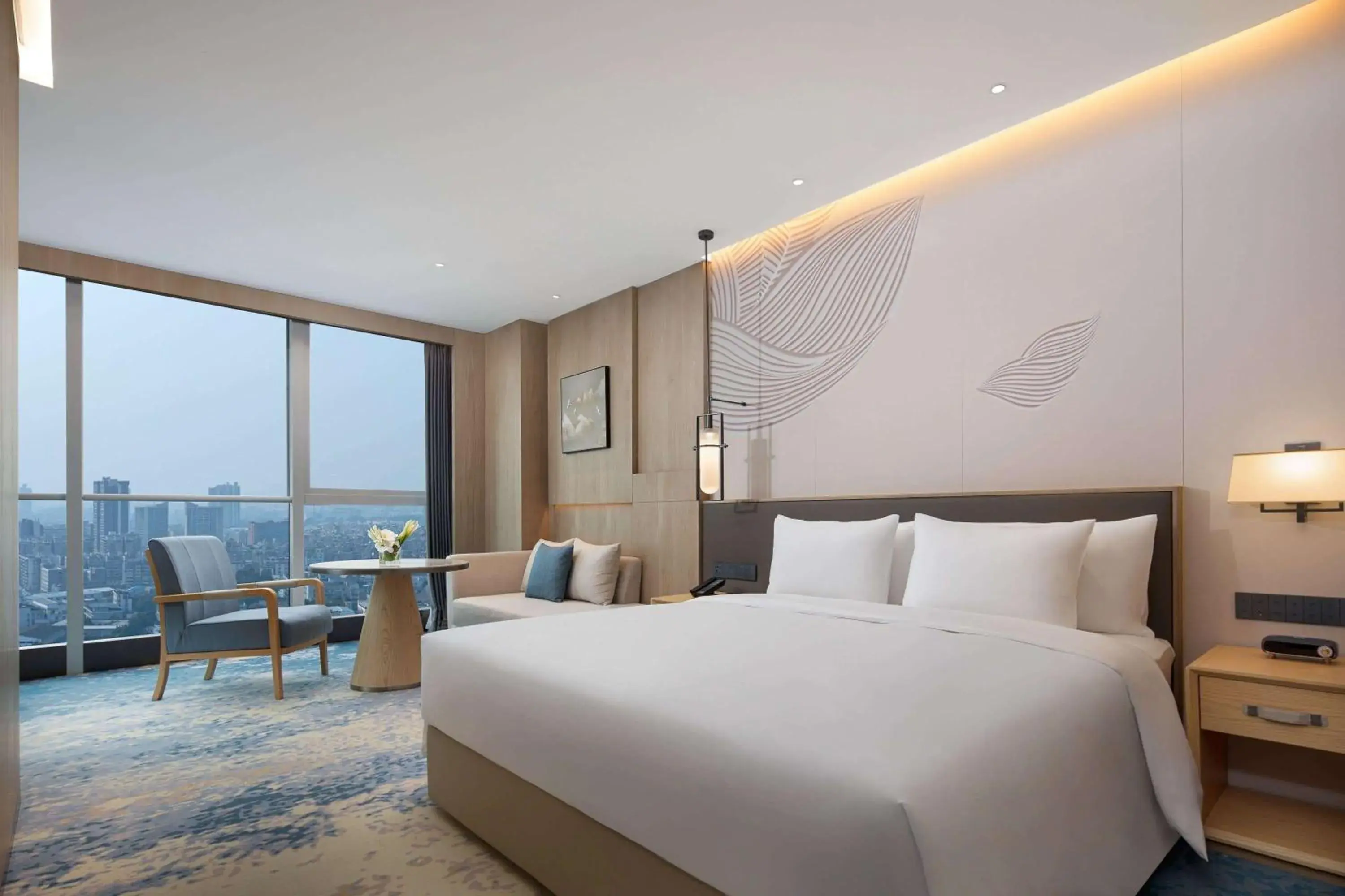 Photo of the whole room, Bed in Wyndham Guangzhou Baiyun Mountain Photo of the whole room, Bed in Wyndham Guangzhou Baiyun Mountain