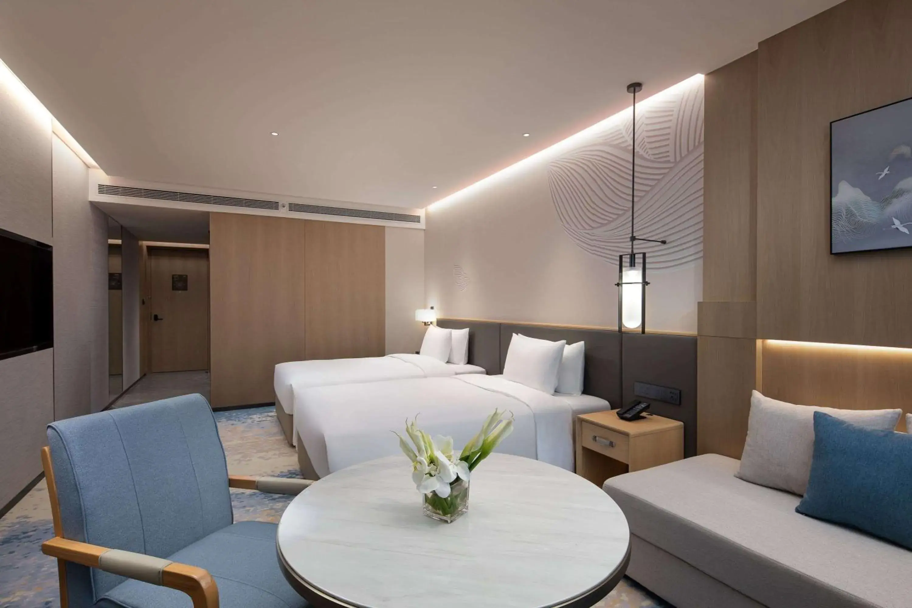 Photo of the whole room in Wyndham Guangzhou Baiyun Mountain Photo of the whole room in Wyndham Guangzhou Baiyun Mountain