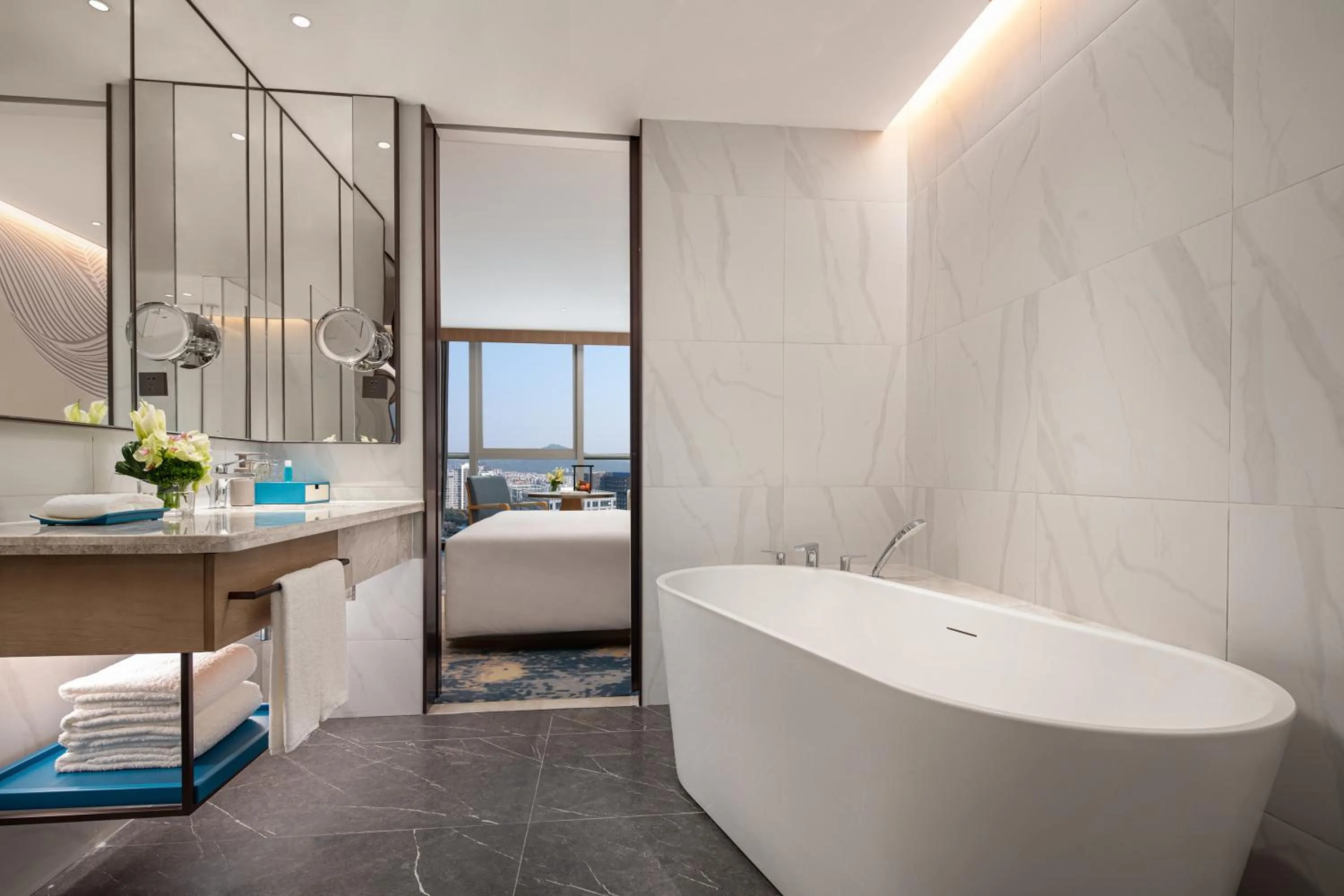 Bathroom in Wyndham Guangzhou Baiyun Mountain