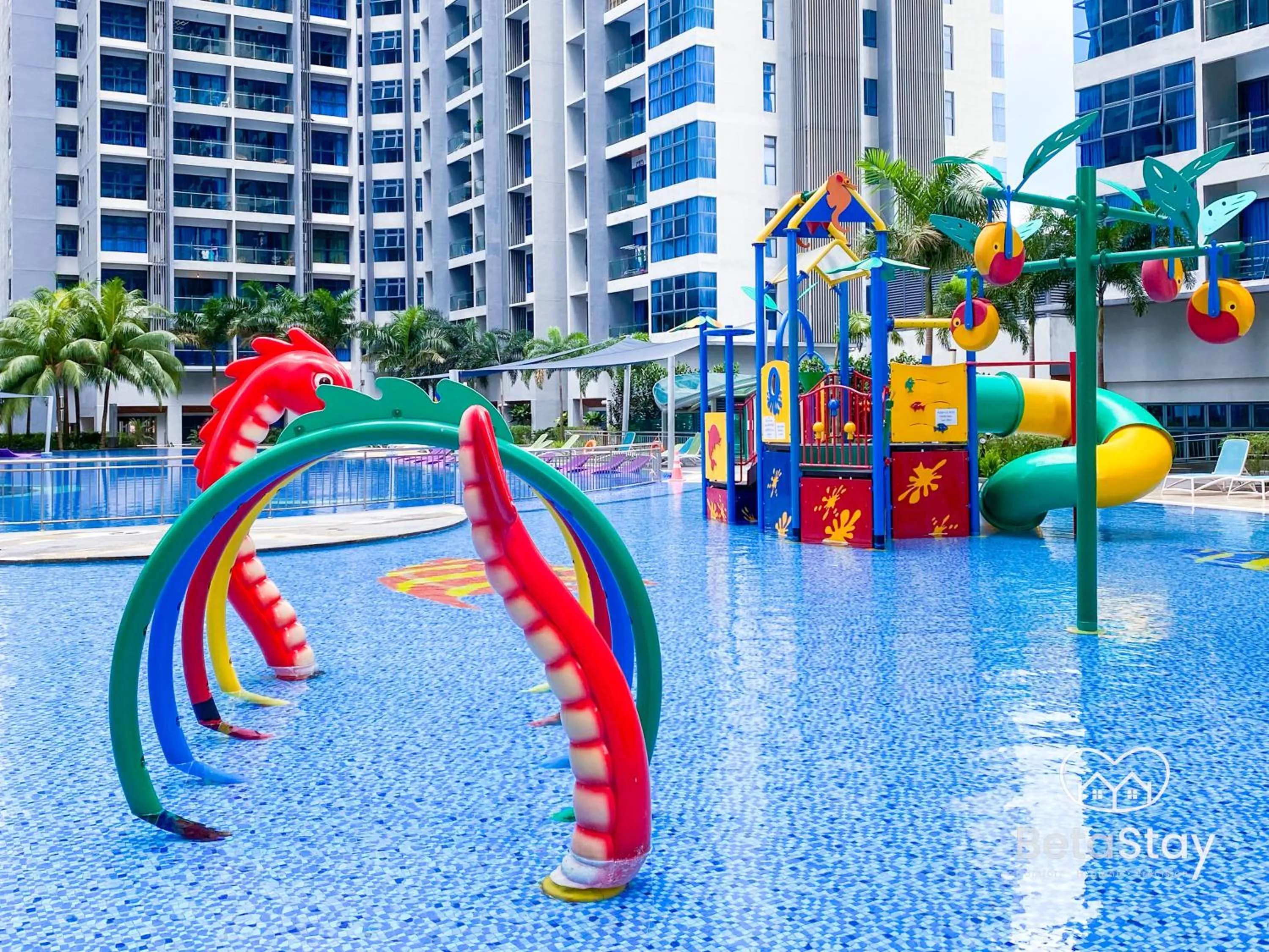 Aqua park in Atlantis Residences Melaka by BetaStay