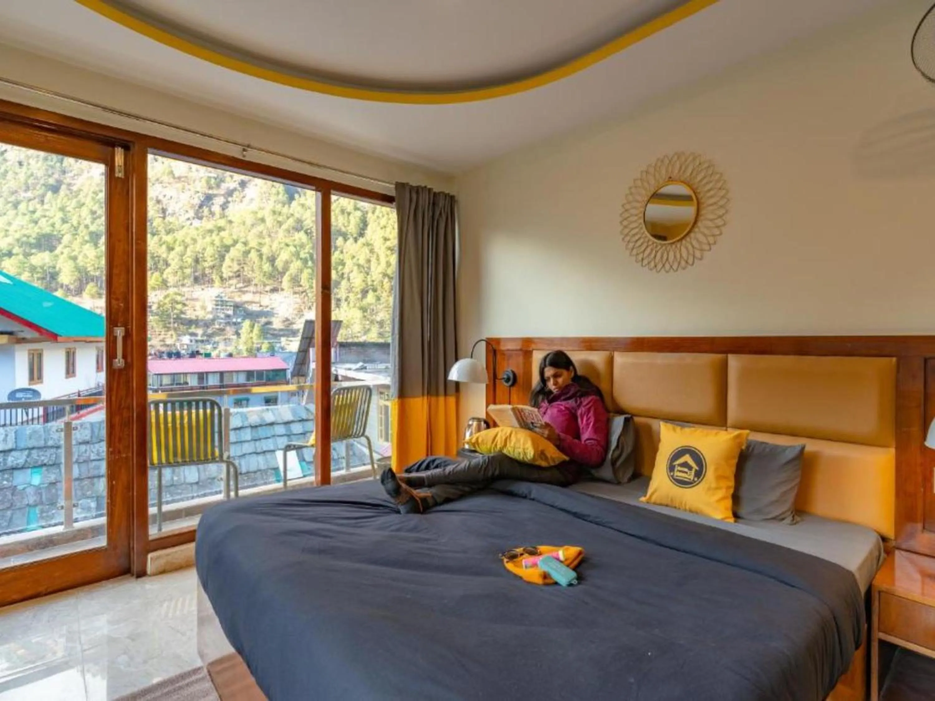 Bed in The Hosteller Kasol, Parvati Valley