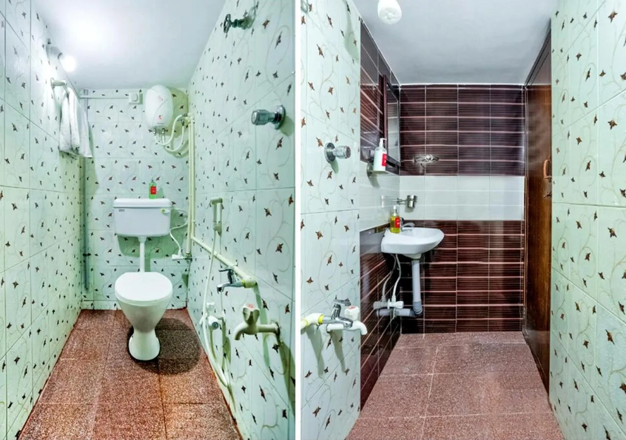 Bathroom in Chellam Residency