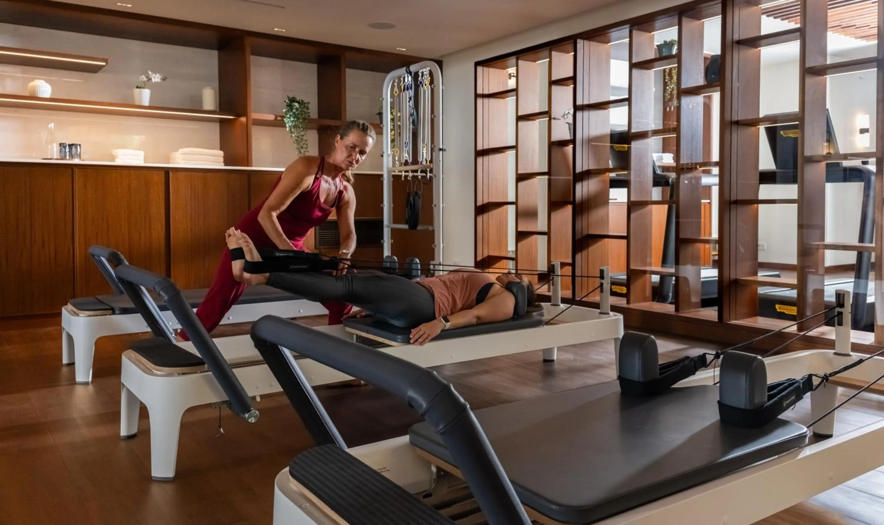 Fitness centre/facilities in Porto Elounda Golf & Spa Resort, Six Senses Spa