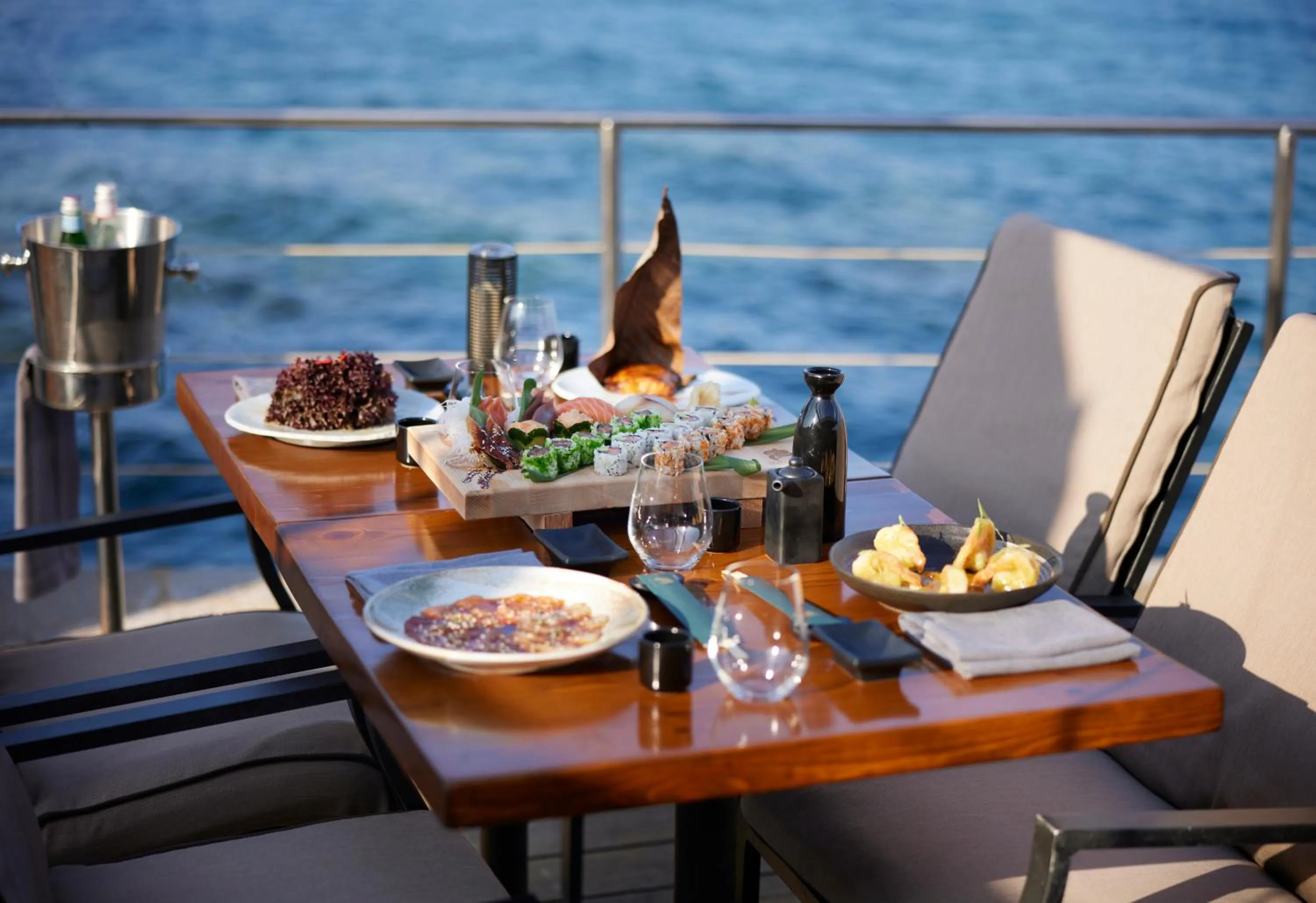 Restaurant/places to eat in Porto Elounda Golf & Spa Resort, Six Senses Spa