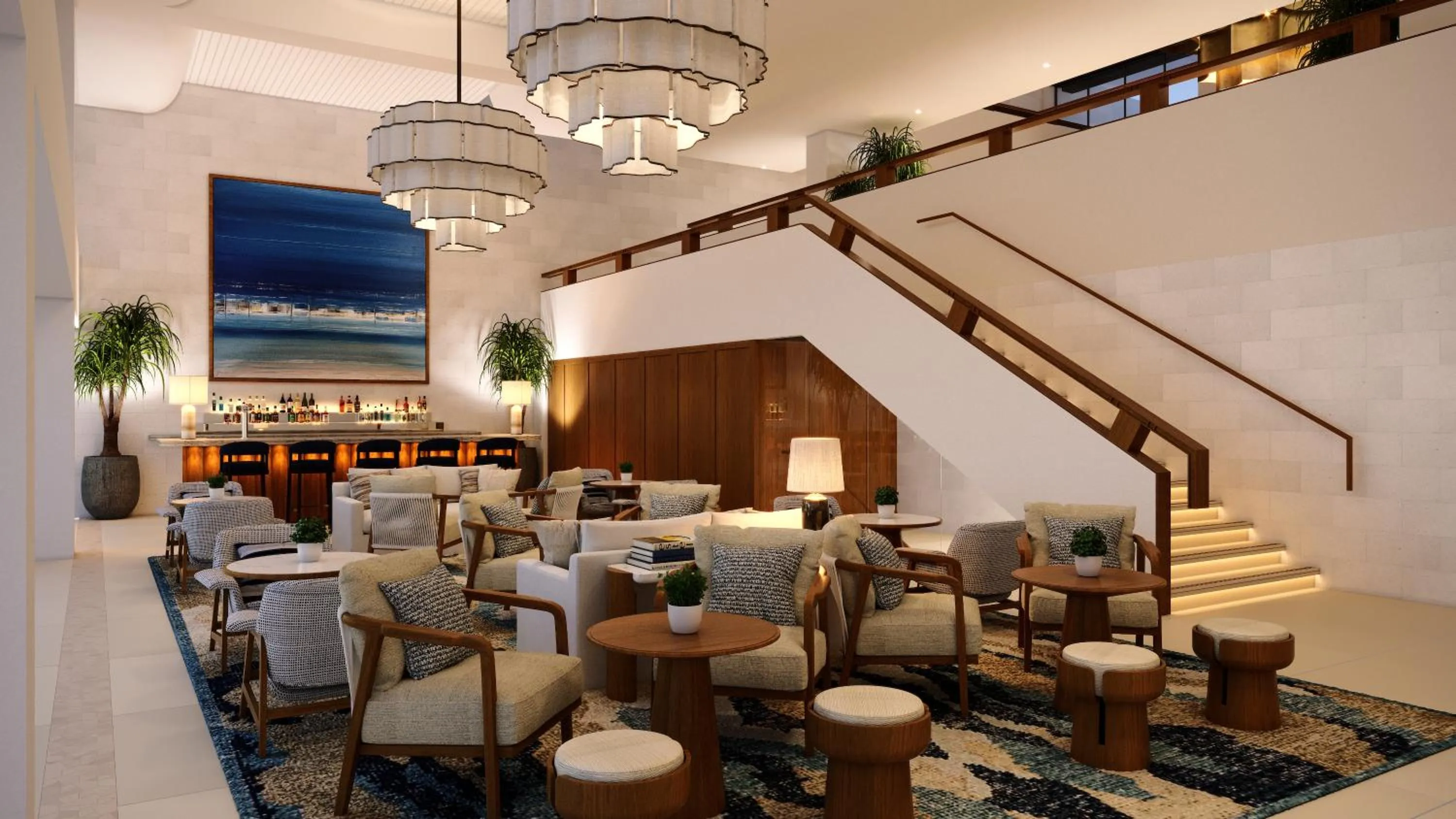 Lounge or bar in Porto Elounda Golf & Spa Resort, Six Senses Spa