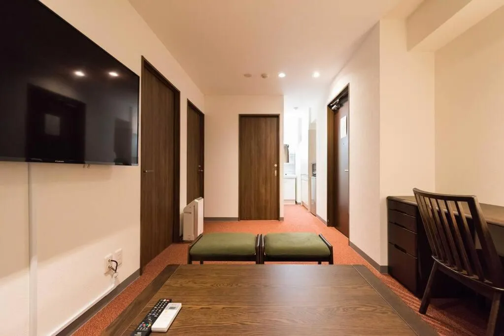 Bed in Serorin Light Hotel Tokyo