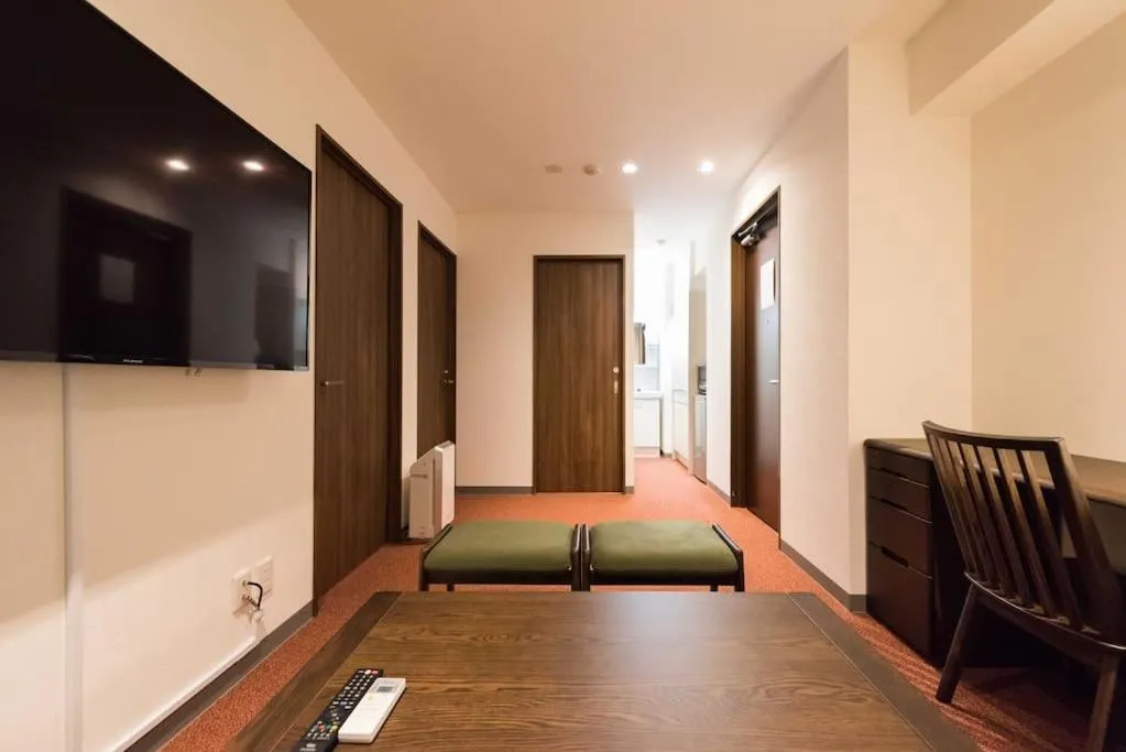 Bed in Serorin Light Hotel Tokyo