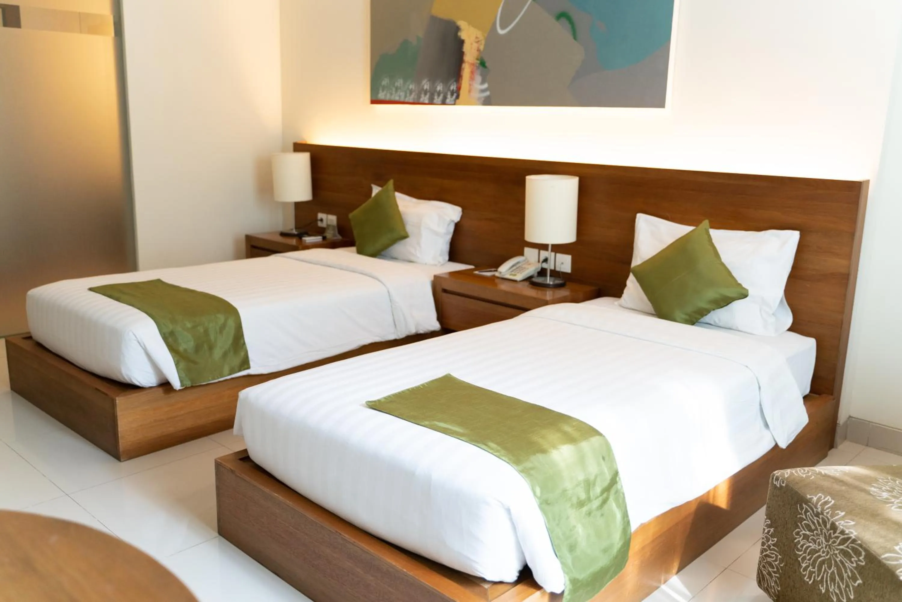 Bed in Duaraloka Sanur