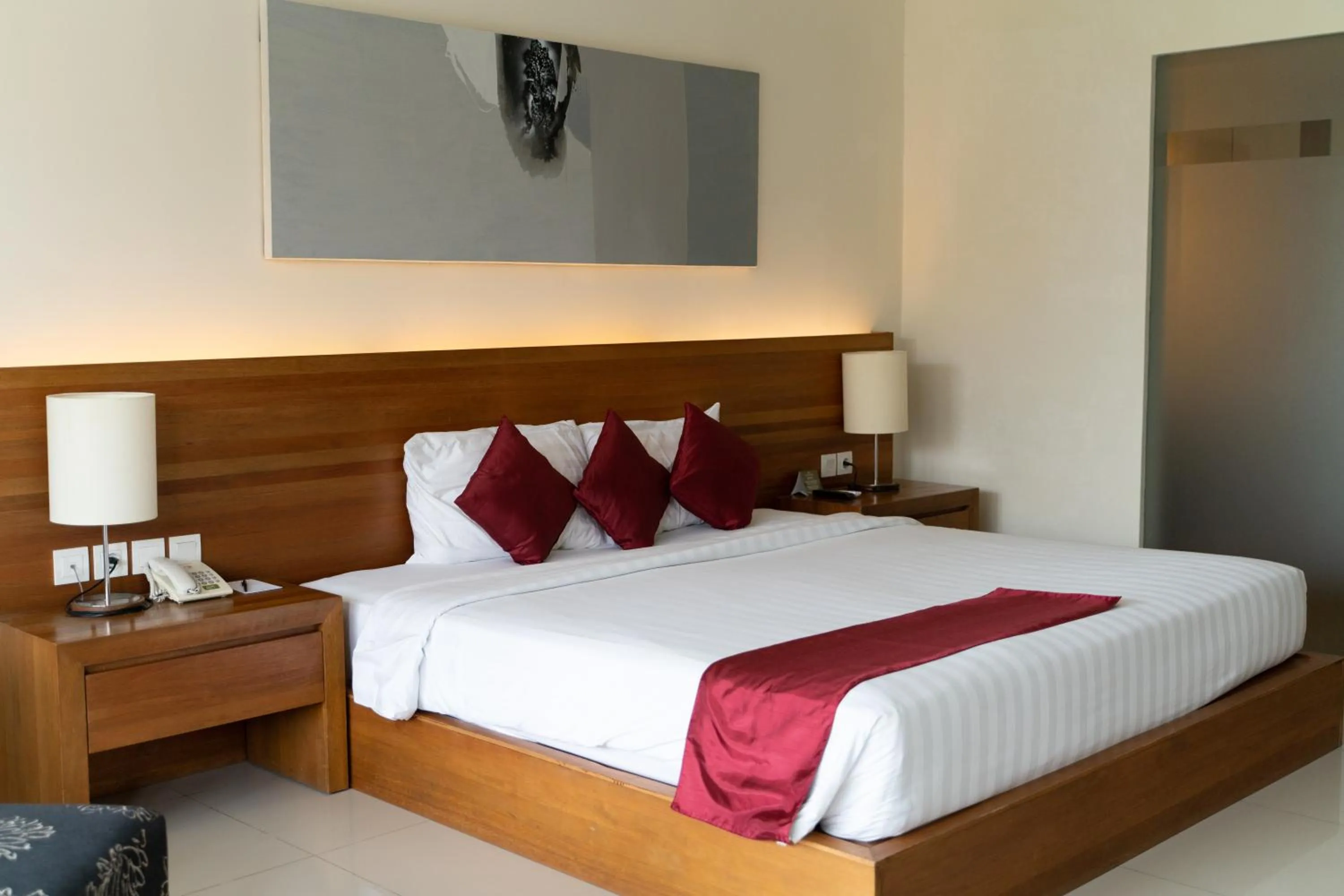 Bed in Duaraloka Sanur