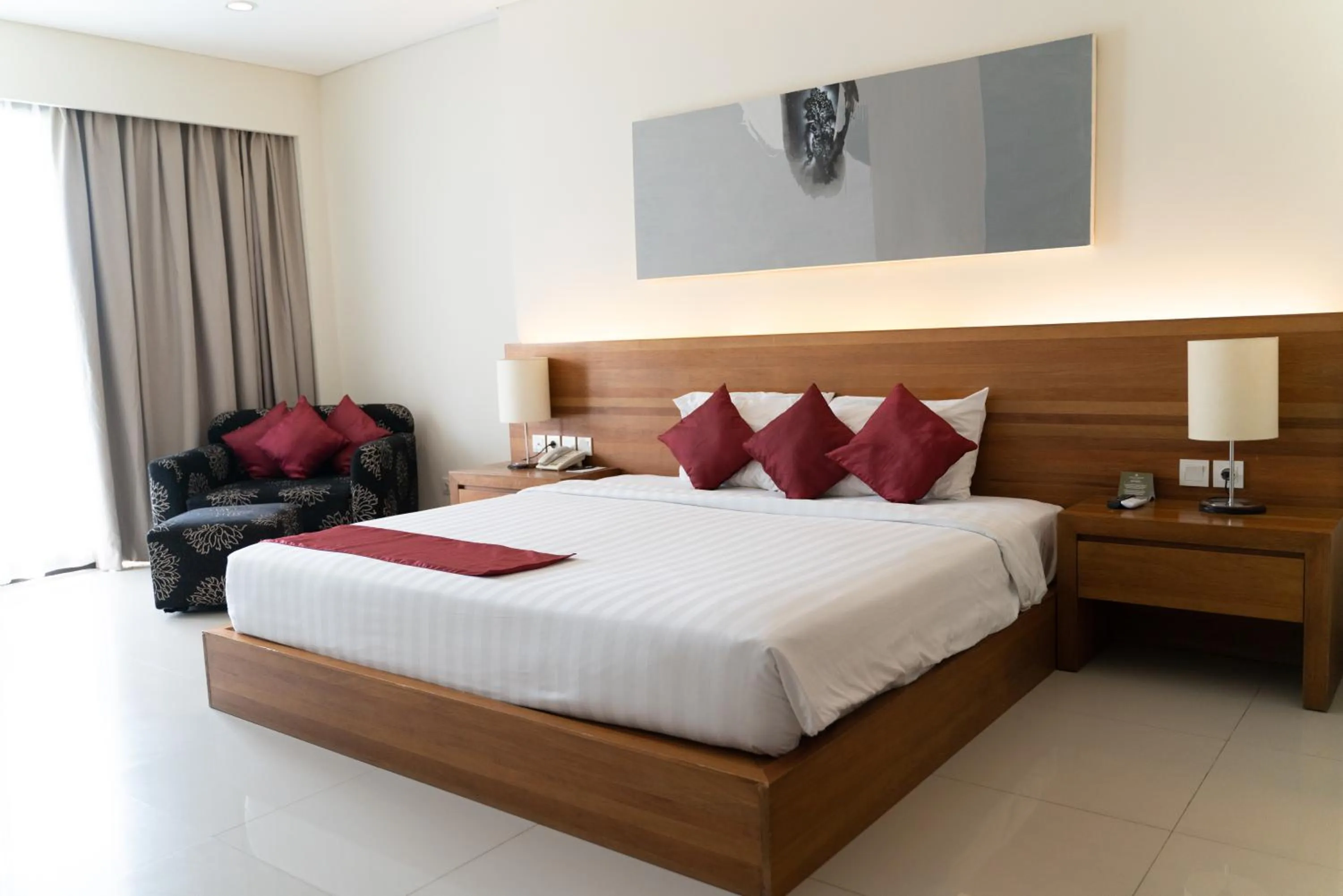 Bed in Duaraloka Sanur