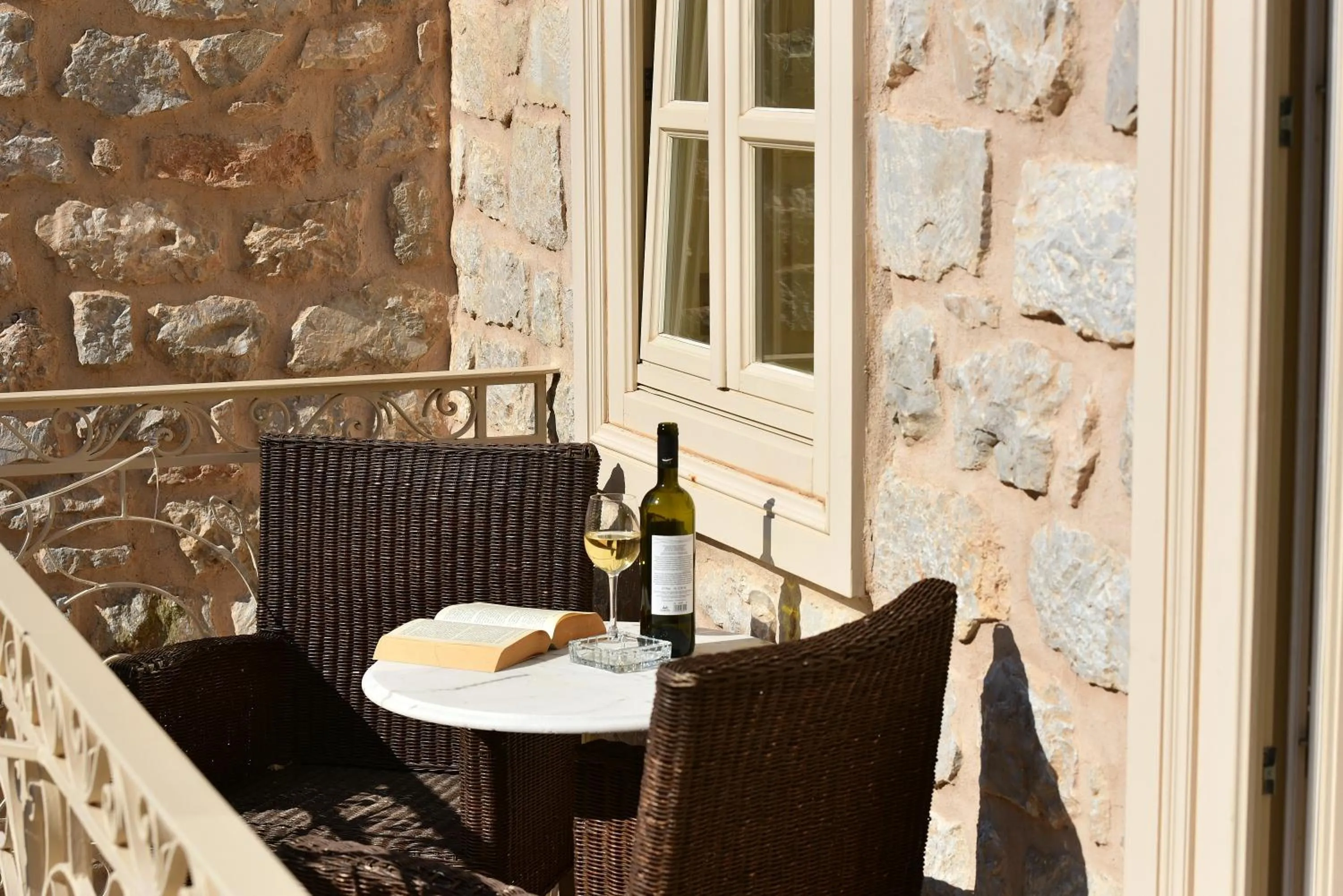 Seating area in Angelica Traditional Boutique Hotel