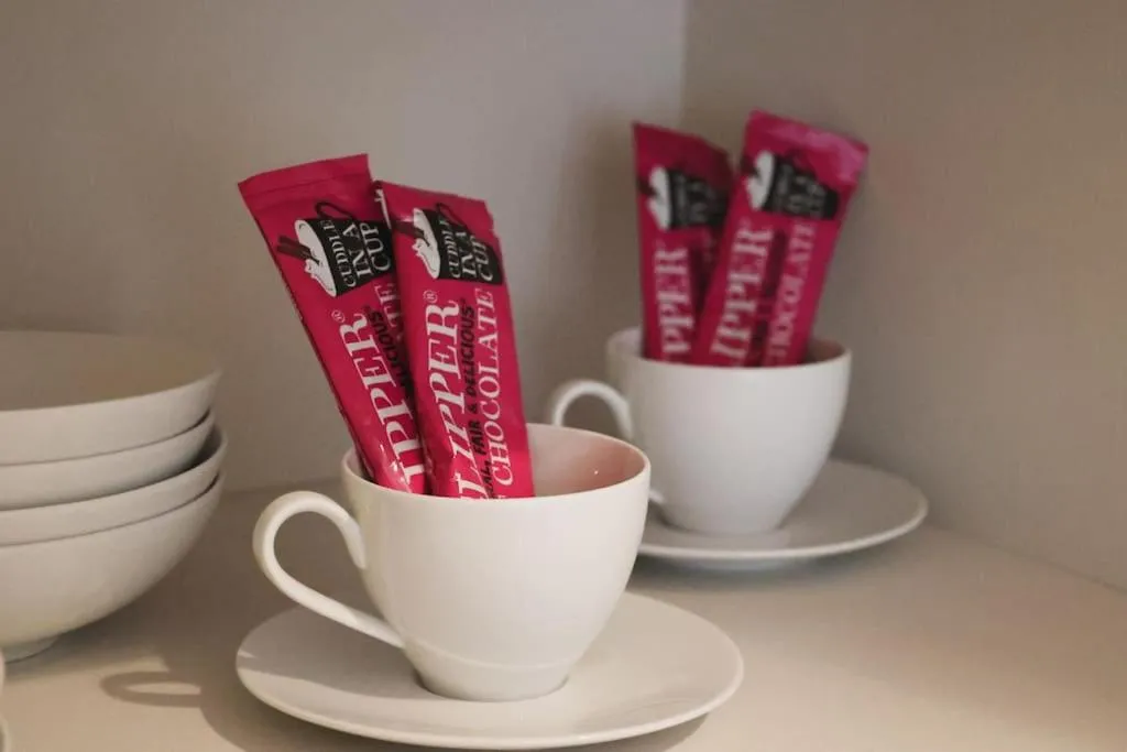 Coffee/tea facilities in Brand new Georgian flat in Bath