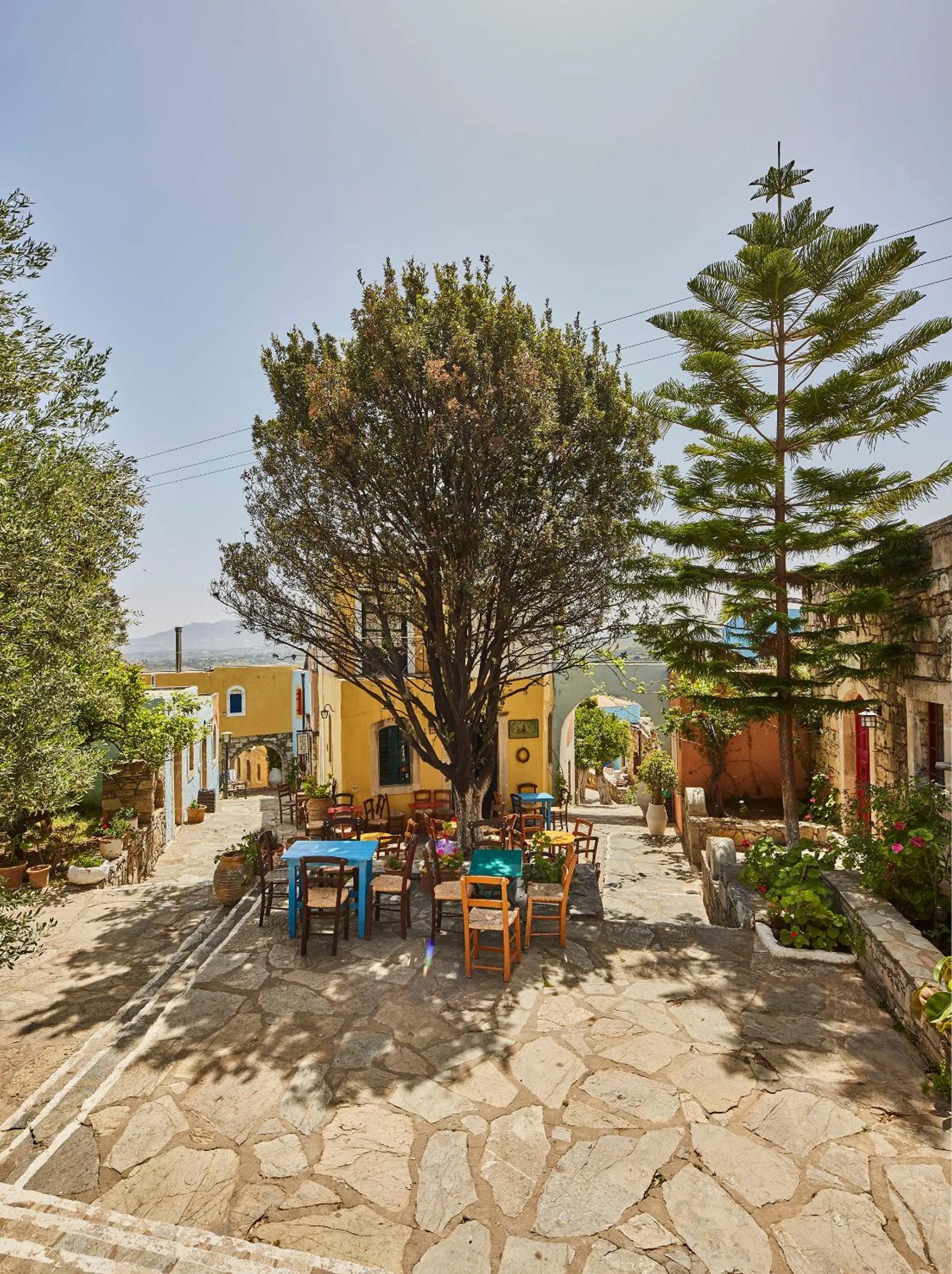 Property building in Arolithos Traditional Village Hotel