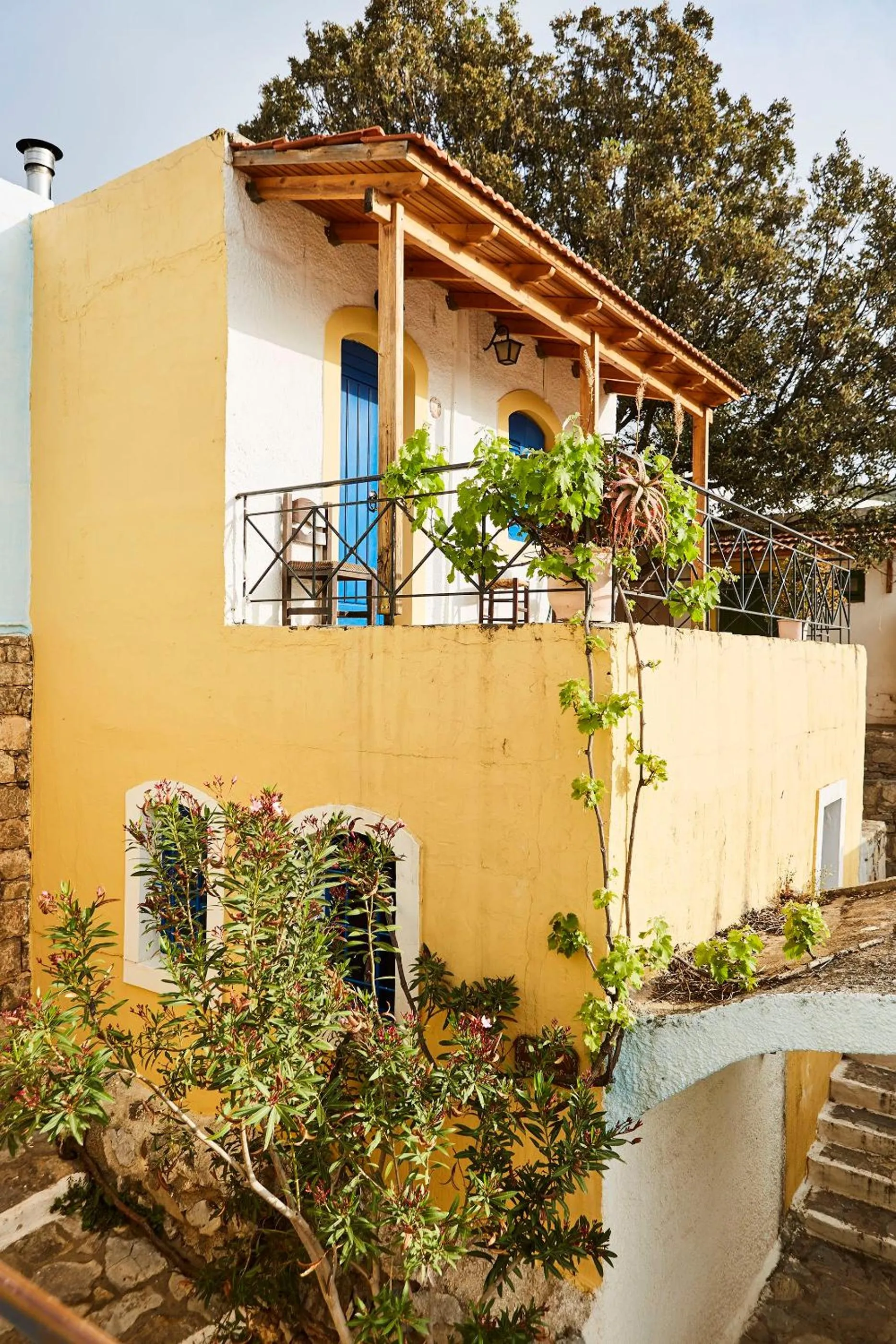 Property building in Arolithos Traditional Village Hotel