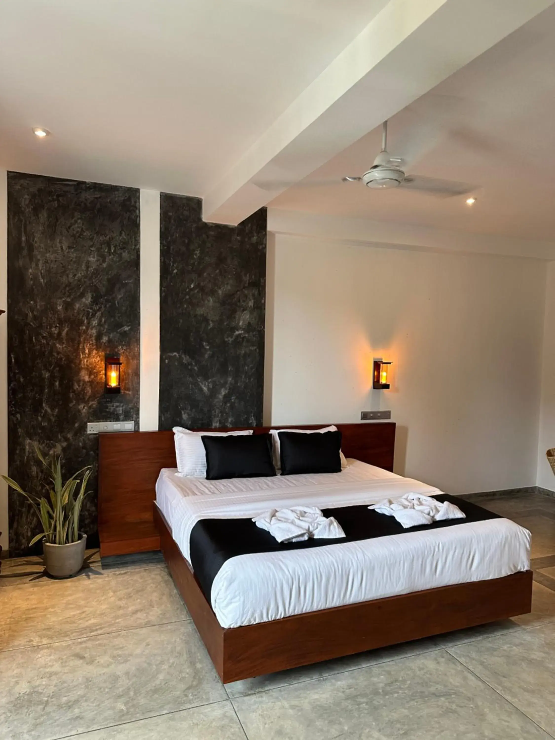 Bed in Ami Mirissa Bed in Ami Mirissa